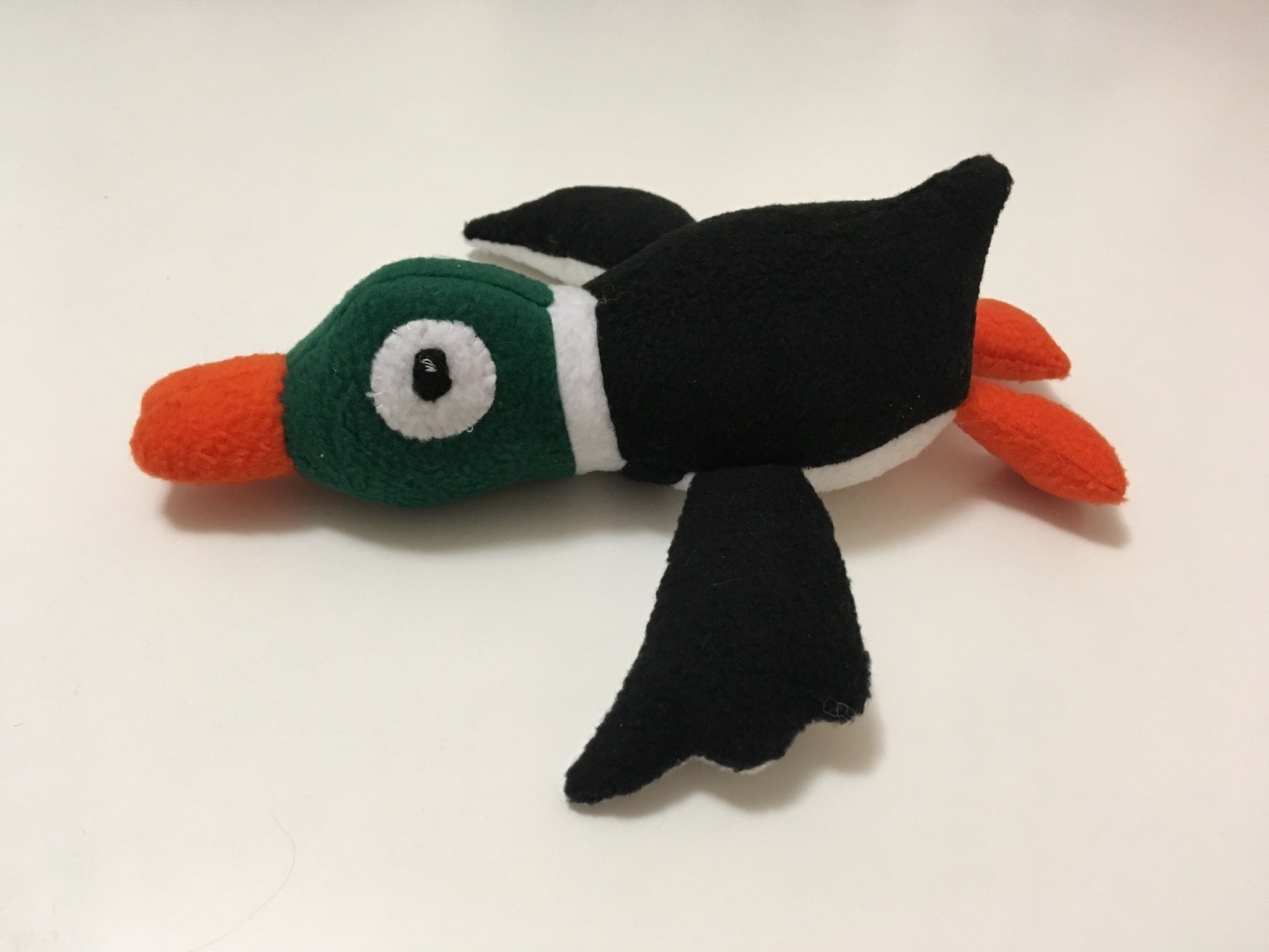 Duck from Duck Hunt - My, Handmade, Soft toy, Toys, Duck, Duck Hunt, Longpost