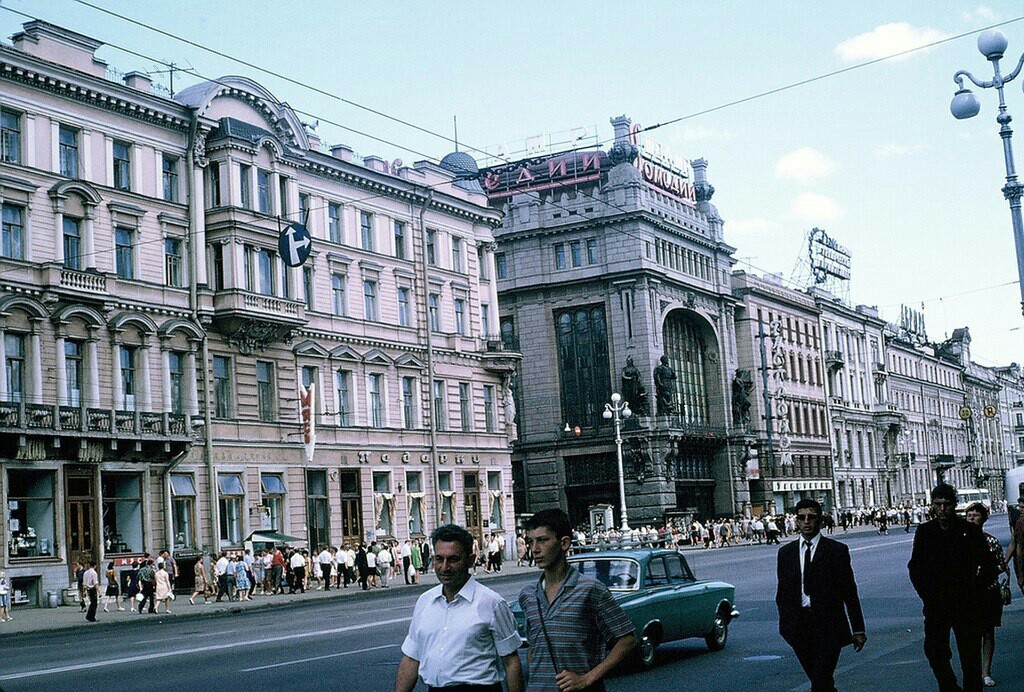 Leningrad 1964 - the USSR, Leningrad, Longpost