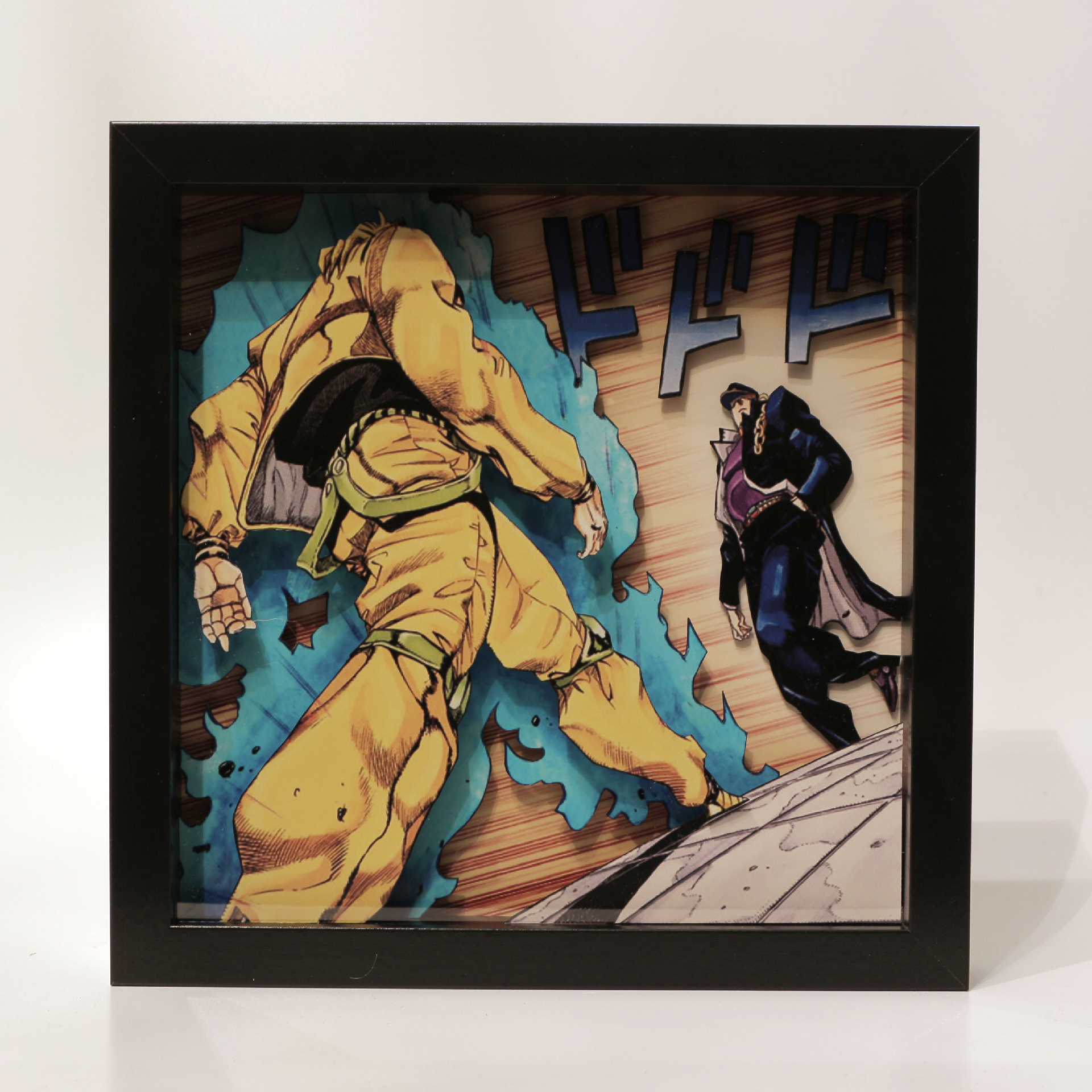 Diorama JoJo's Bizarre Adventure - My, Diorama, With your own hands, Anime, Jojos bizarre adventure, Art, Longpost