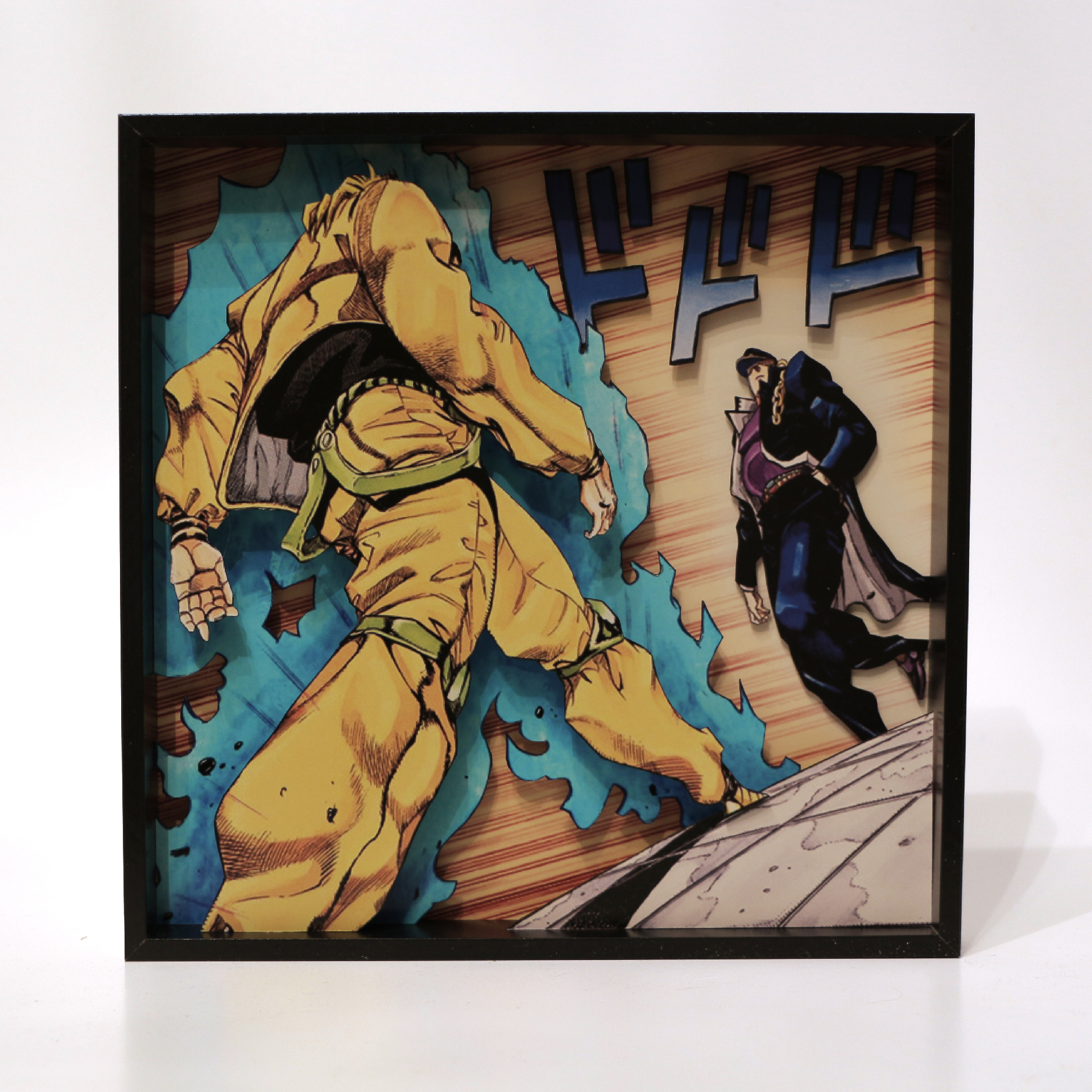 Diorama JoJo's Bizarre Adventure - My, Diorama, With your own hands, Anime, Jojos bizarre adventure, Art, Longpost