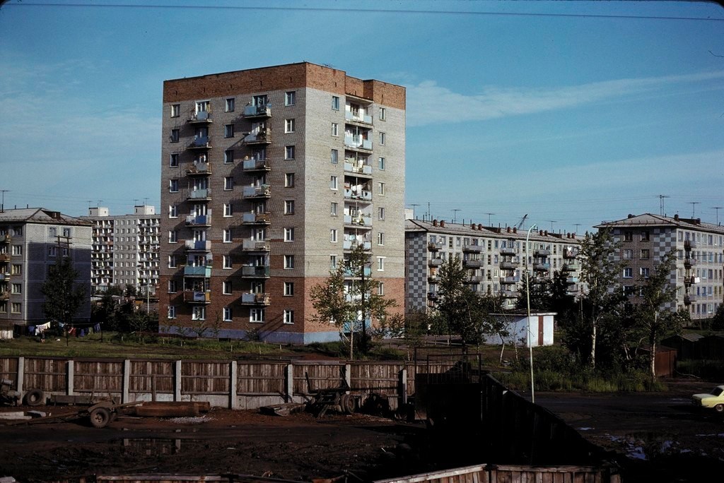 Омск 1979 год - СССР, Омск, Сибирь, Длиннопост