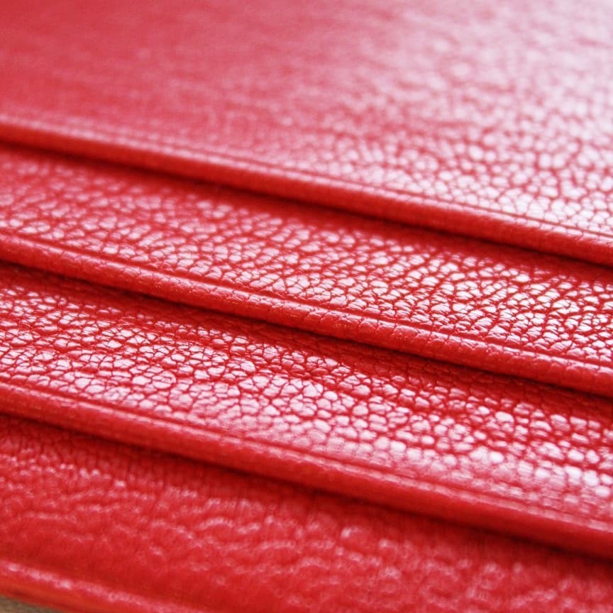 White ribbon on red - Wallet, Natural leather, Leather craft, Leather wallet, Leather products, Longpost