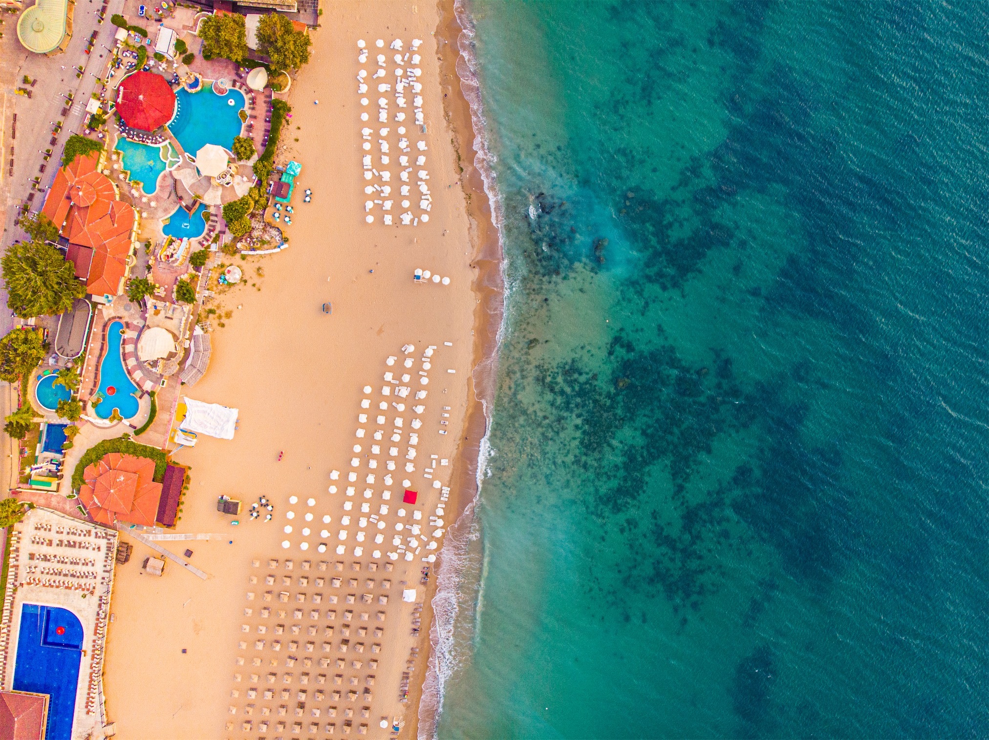 Sunny Bulgaria - My, Bulgaria, The photo, Drone, Longpost, Golden Sands