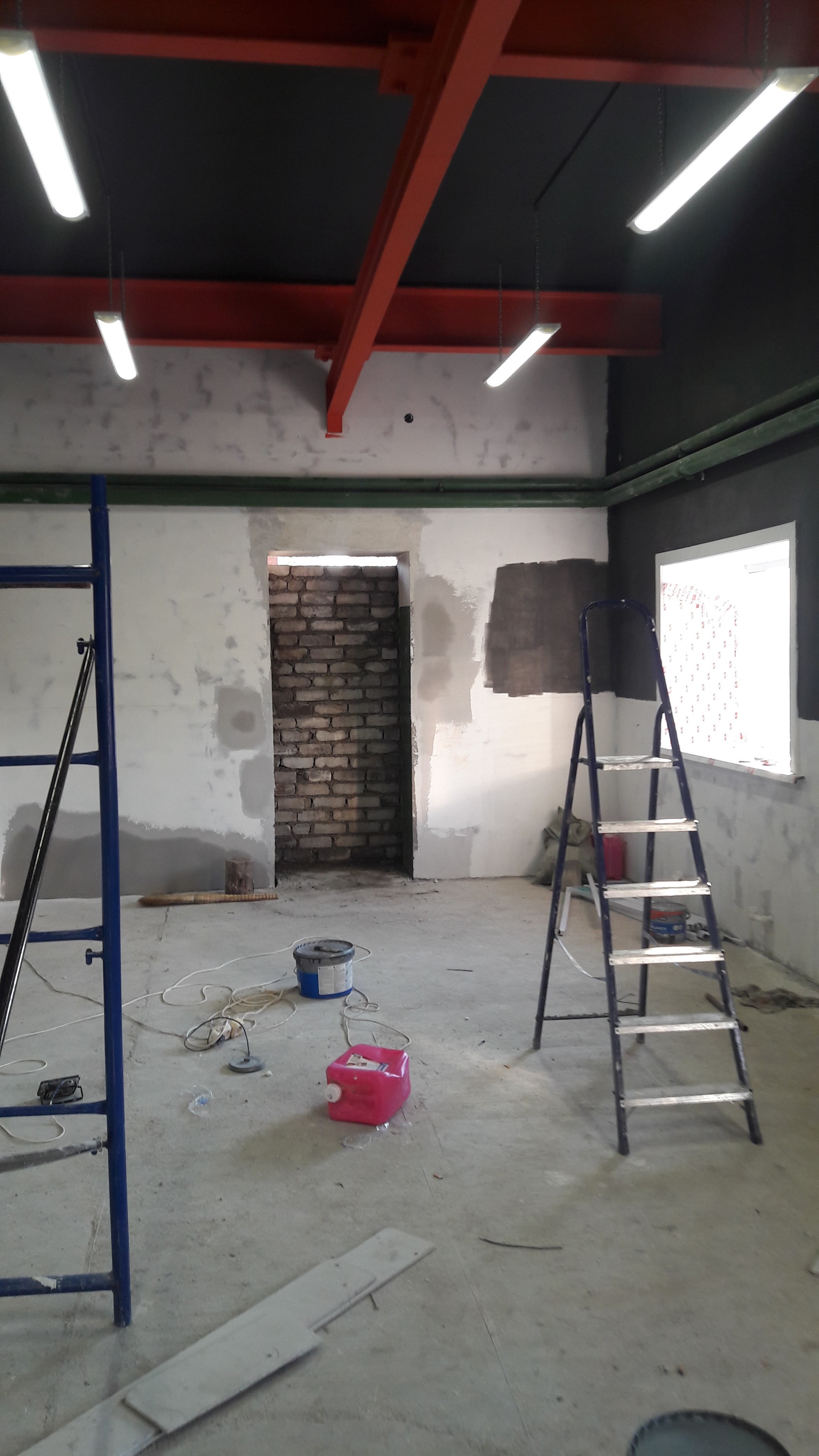 Gym renovation. How it was... - My, Repair, Gym, Video, Longpost