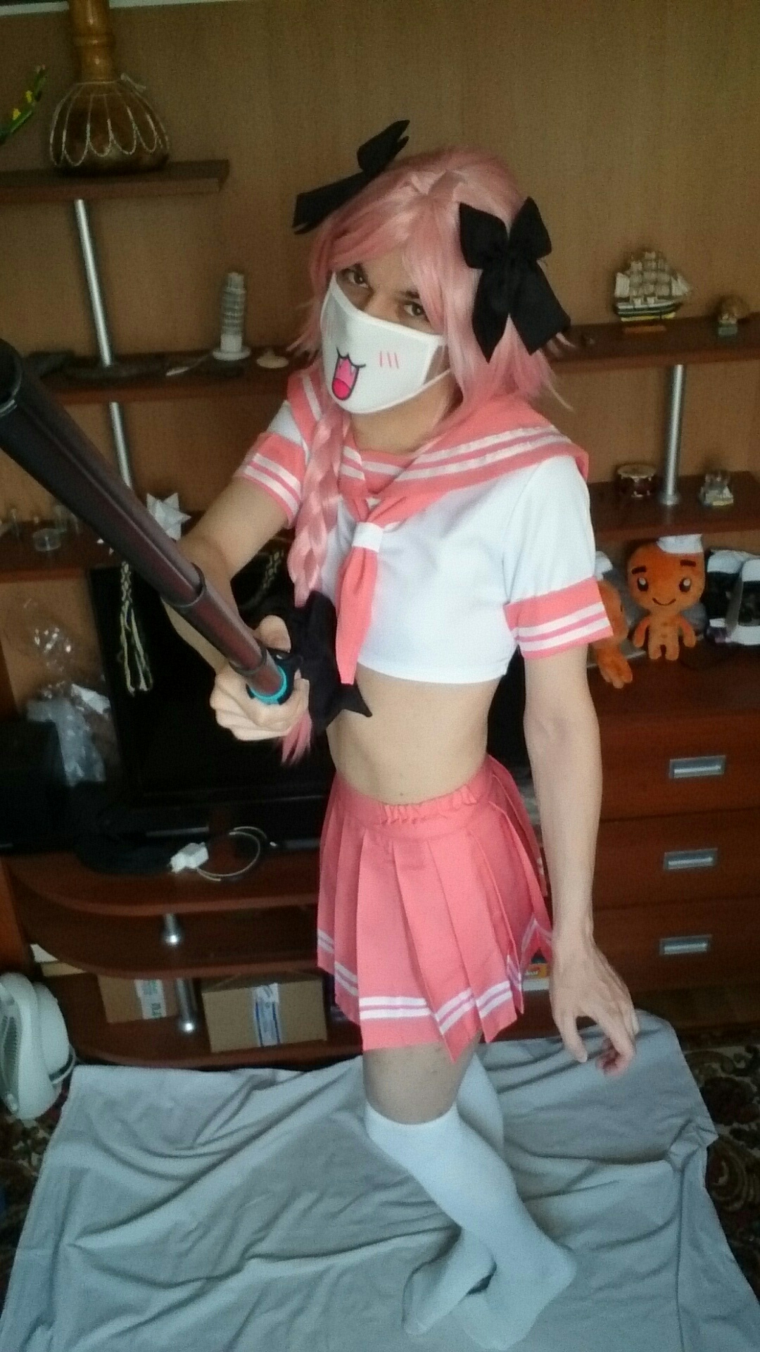 Cosplay Astolfo times - My, Its a trap!, Trap IRL, Trap my, Nbvehtrap, Astolfo, Longpost