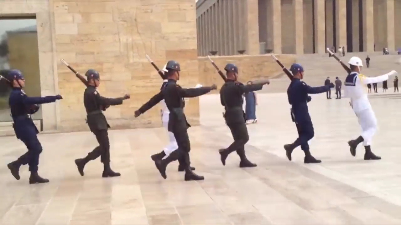 Guard in 10 countries of the world. - Video, Longpost, Guard, Change