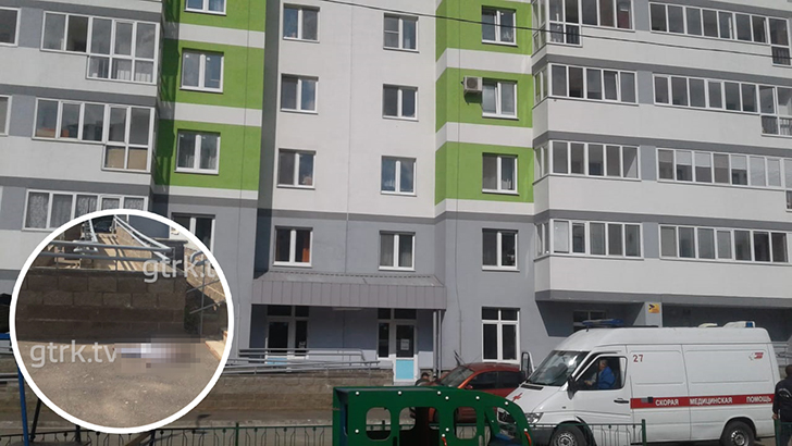 Game: In Ufa, a six-year-old boy fell from a height of the ninth floor - Ufa, The fall, Children