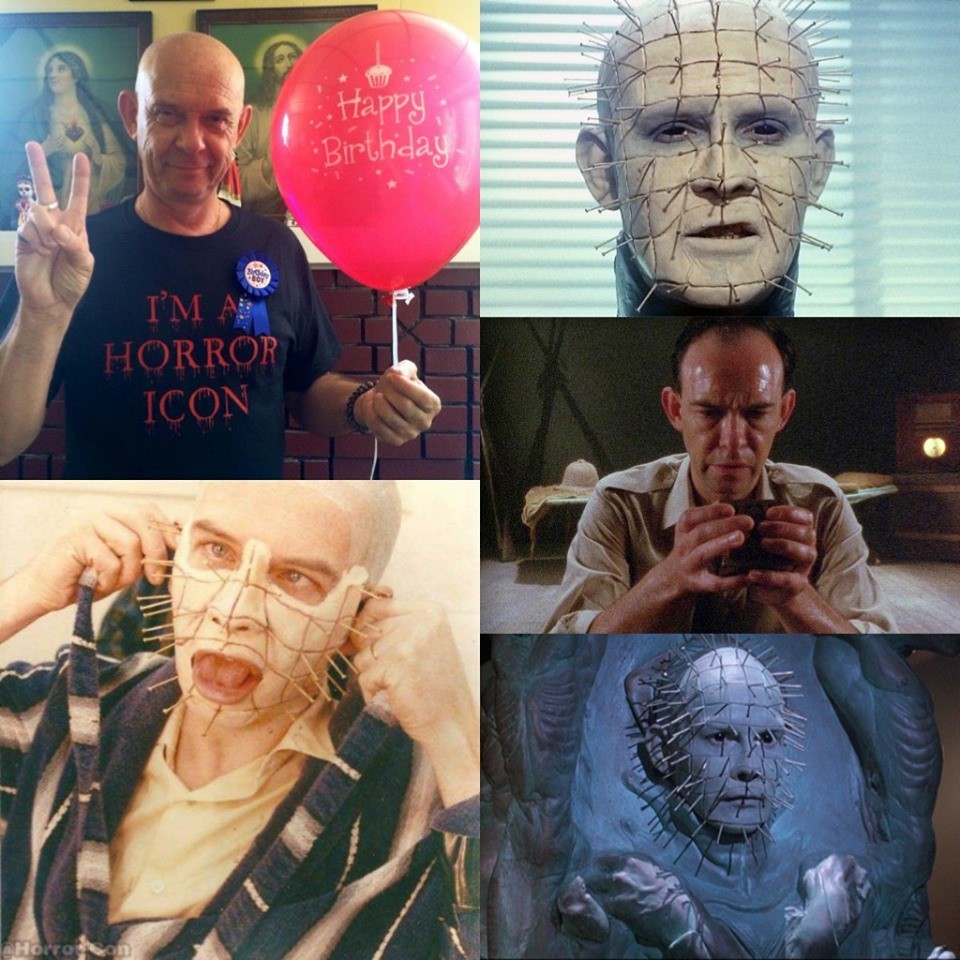 Today is Doug Bradley's 65th birthday. - Horror, Pinhead, Hellraiser, Senobits, Actors and actresses, Birthday