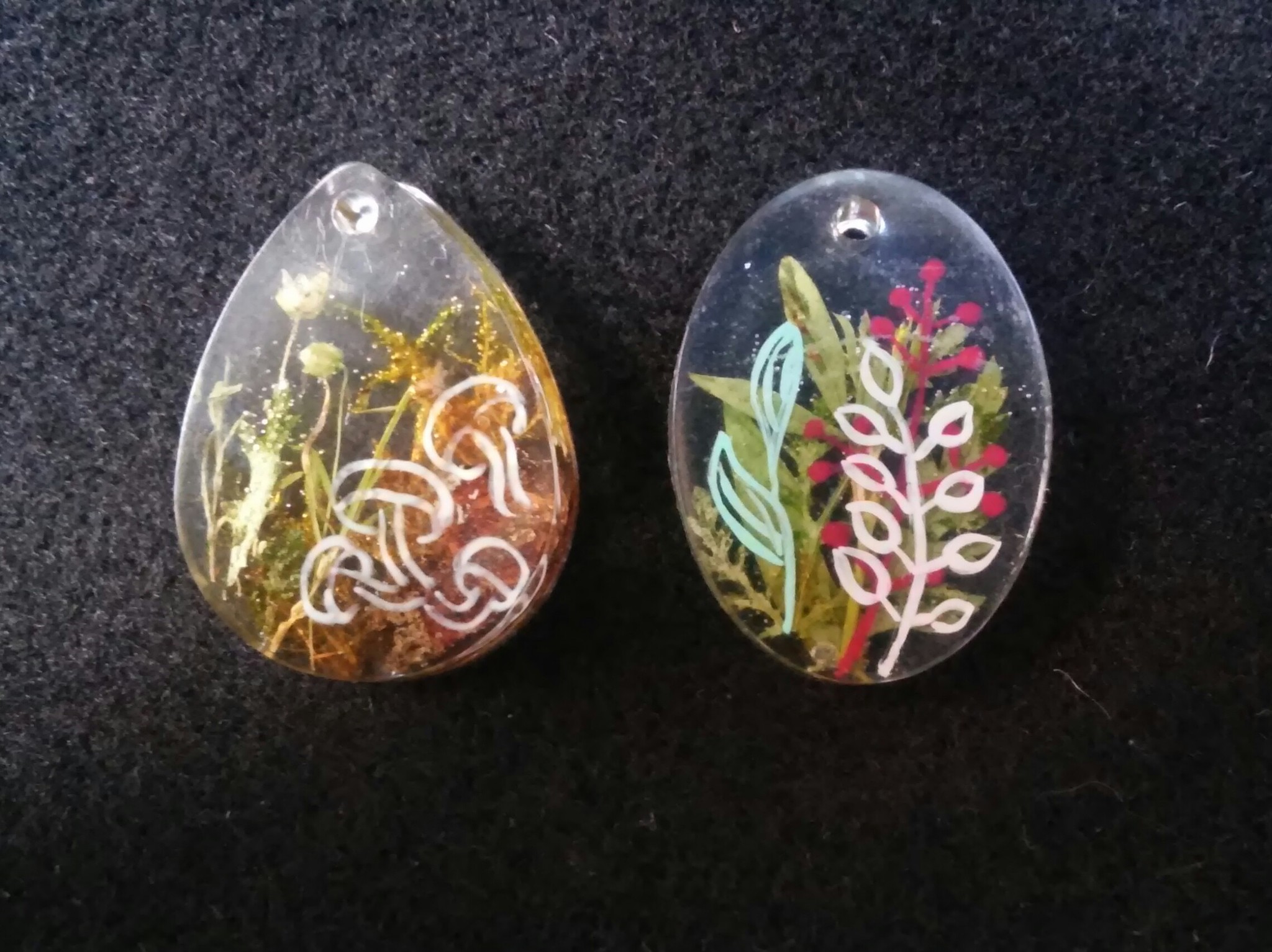 Epoxy resin pendants - My, With your own hands, Decoration, Epoxy resin, Pendant, Longpost