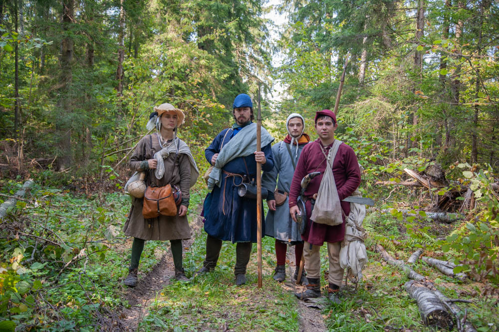 Hike - as a historical reenactment of the 13th century - My, Story, Historical reconstruction, Hike, 13th century, Longpost