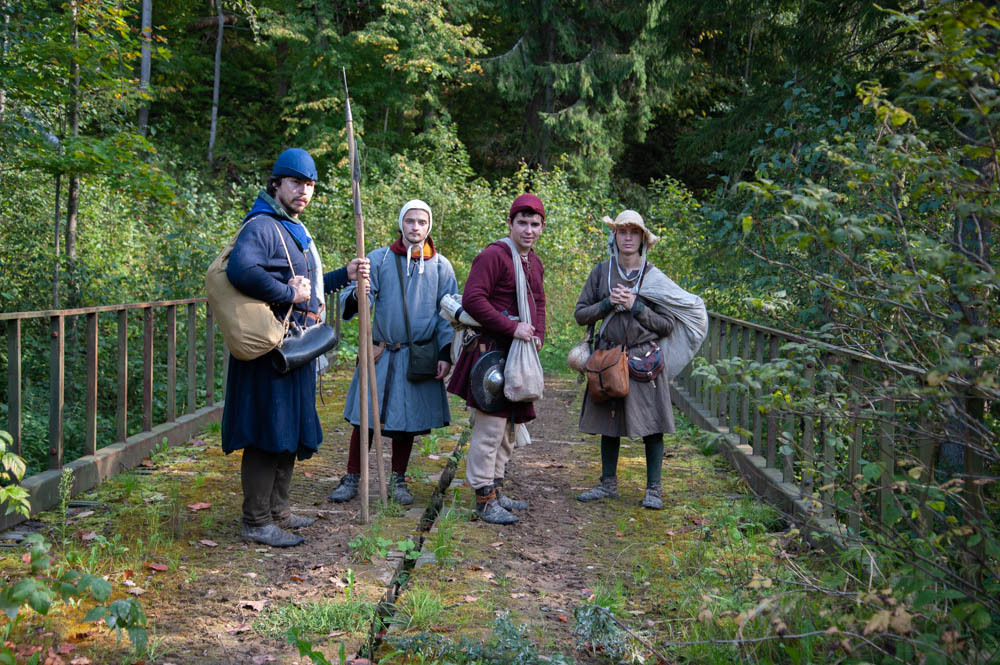 Hike - as a historical reenactment of the 13th century - My, Story, Historical reconstruction, Hike, 13th century, Longpost