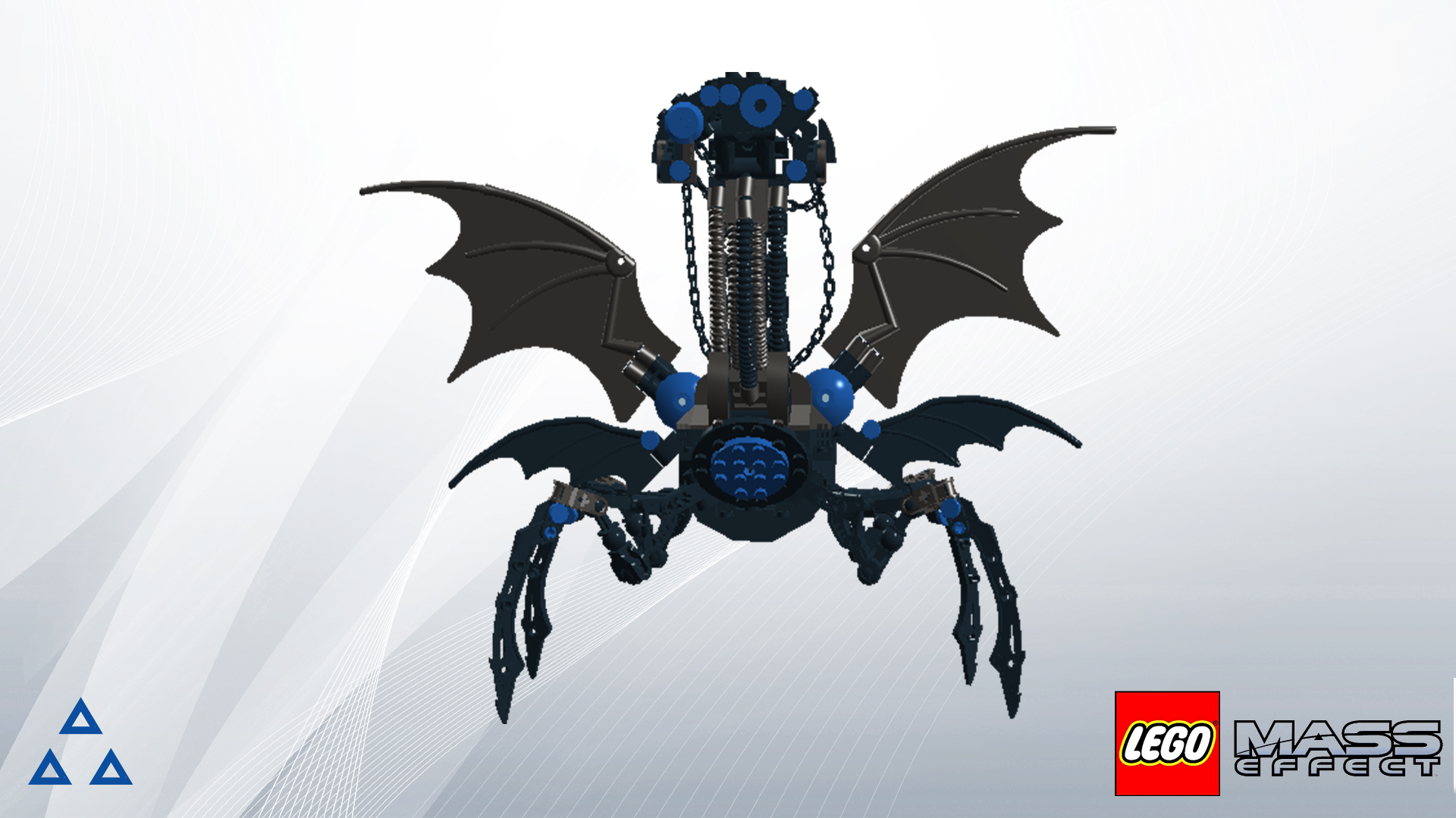 Lego Mass Effect Harvester - Longpost, Toys, Constructor, Monster, Games, Reapers, Mass effect, Lego, My