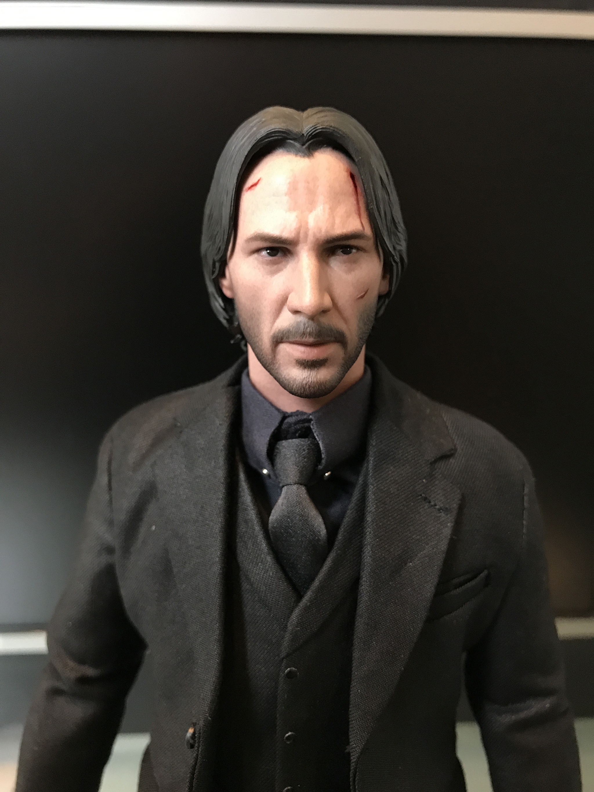 I know they love Keanu. - My, Figurine, Keanu Reeves, John Wick, Neo, Matrix, Hot Toys, Collection, Longpost, Figurines