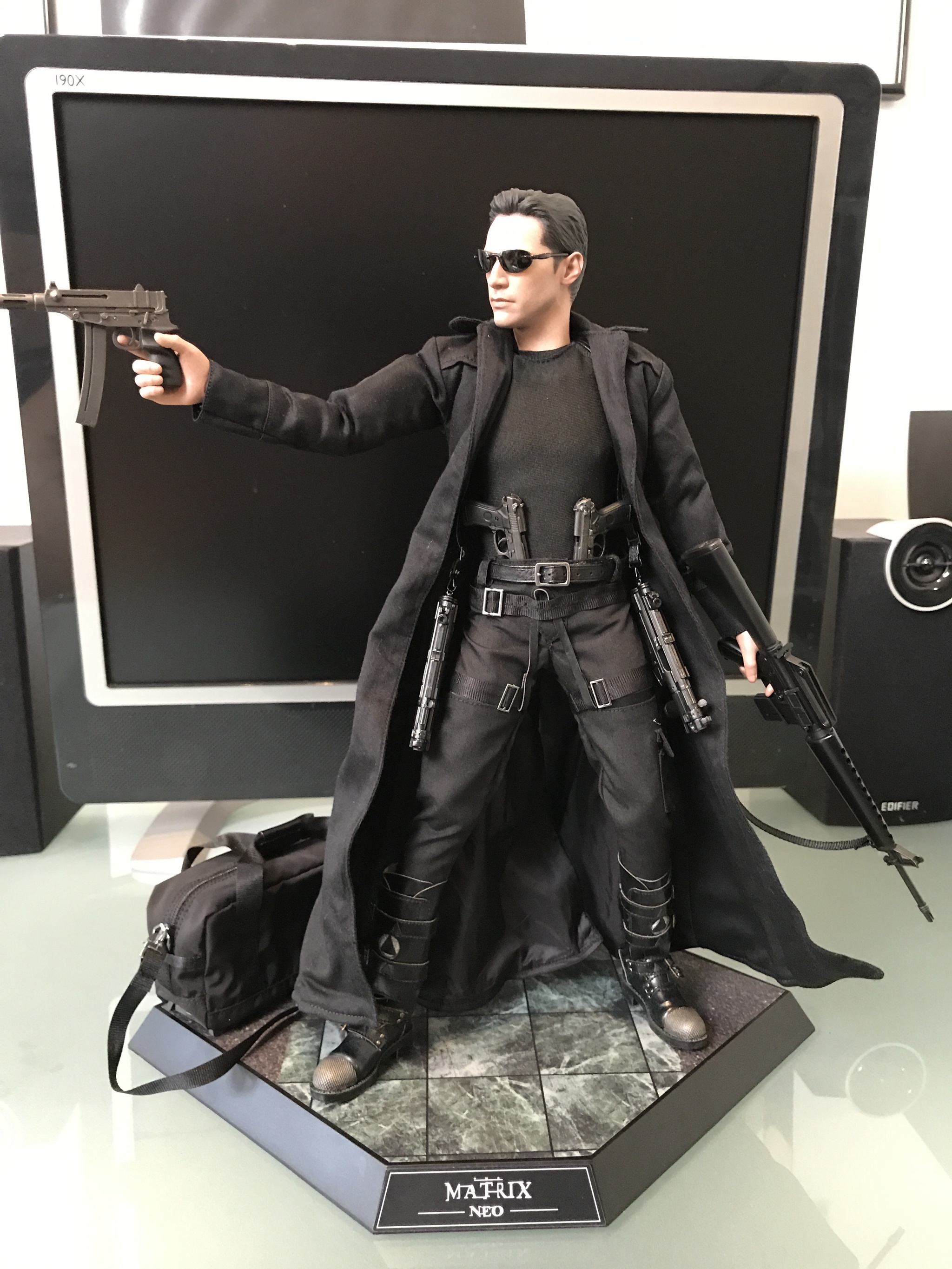 I know they love Keanu. - My, Figurine, Keanu Reeves, John Wick, Neo, Matrix, Hot Toys, Collection, Longpost, Figurines