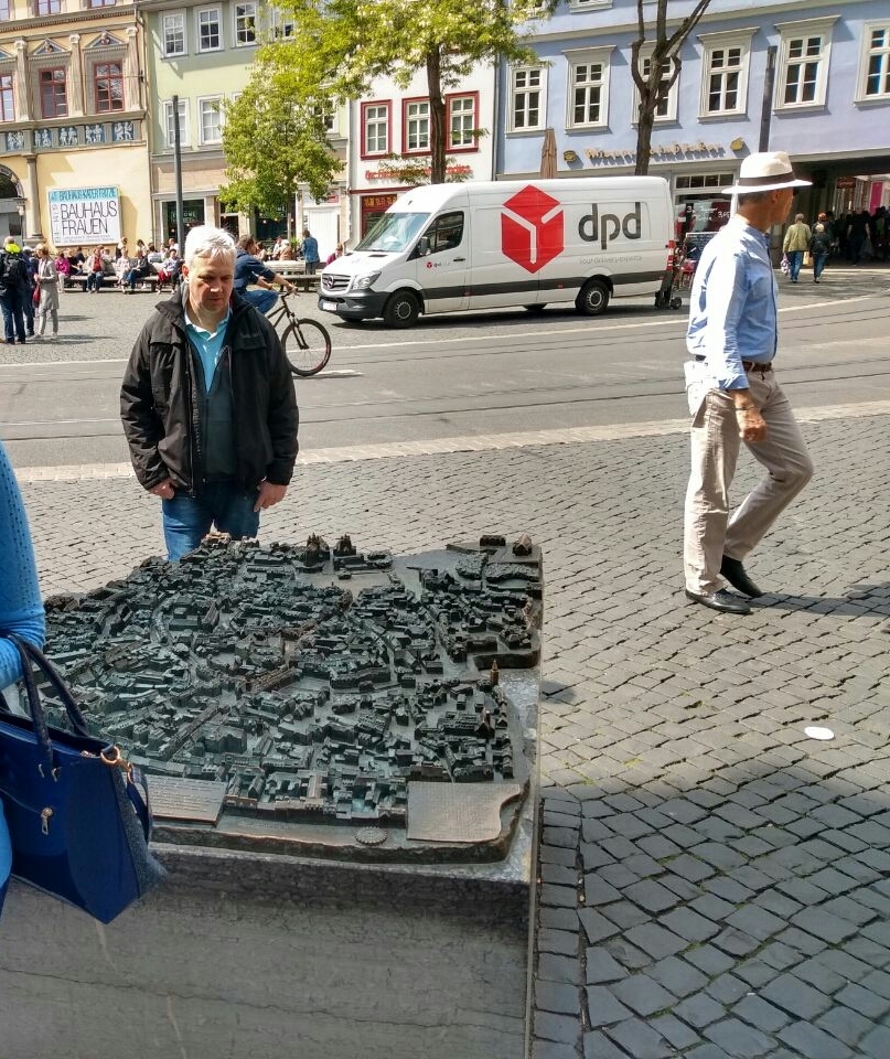 Erfurt, the center of Thuringia. - My, Travel to Europe, Germany, Beautiful view, Longpost, Travels