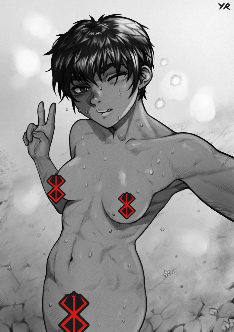 Casca - NSFW, Yellowroom, Берсерк, Casca, Арт, Anime Art