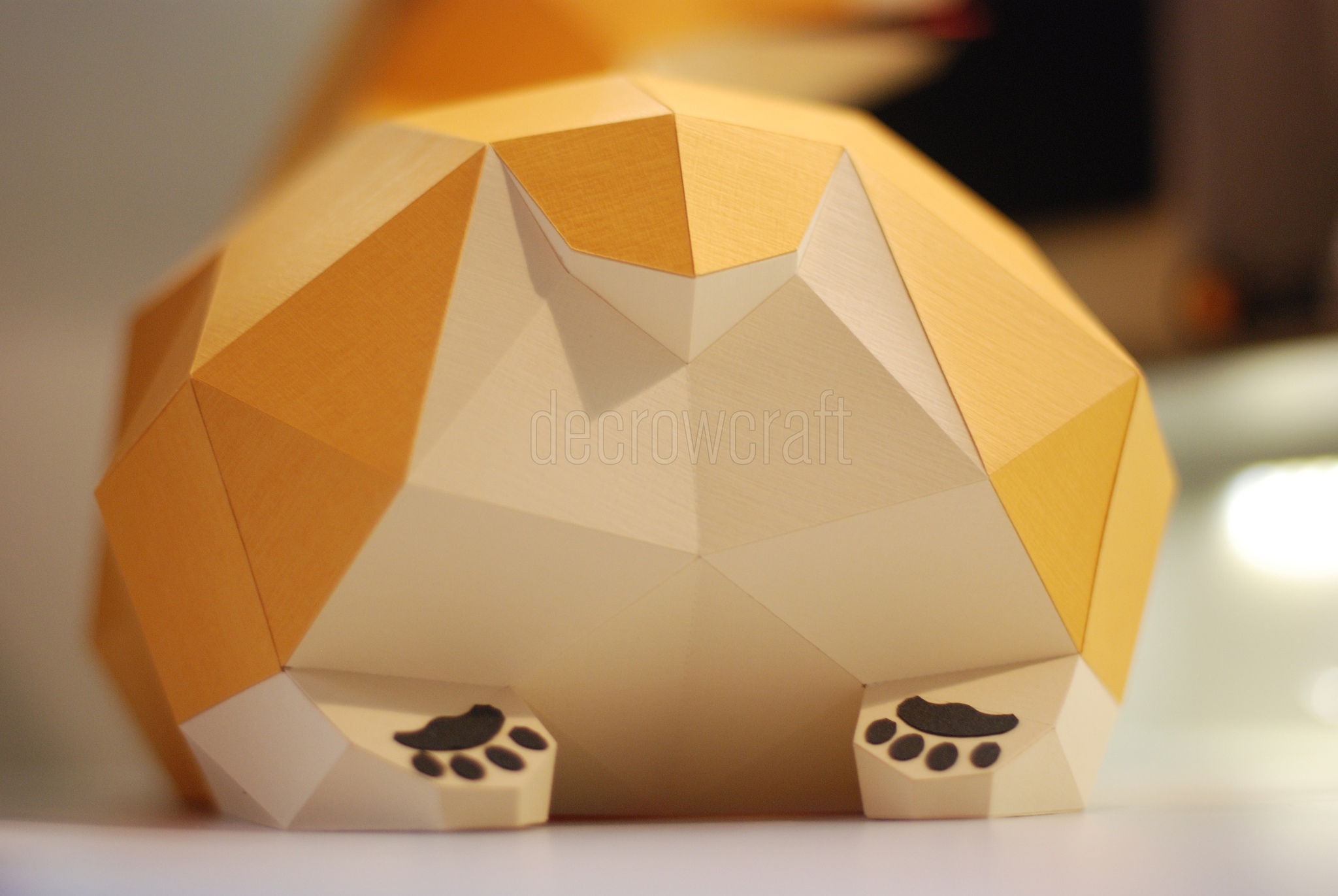 Methakura Corgi Reamers - My, Corgi, Papercraft, Methakura, Paper, Longpost