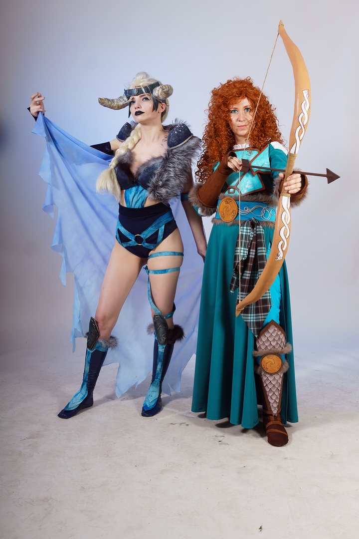 Cosplay: Disney meets Warcraft - Cosplay, World of warcraft, Video, Longpost, Disney princesses, Walt disney company, Crossover, Animau, 2019