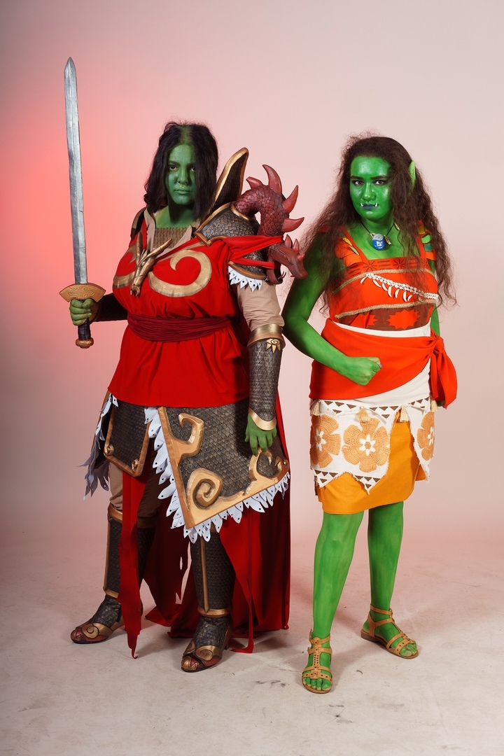 Cosplay: Disney meets Warcraft - Cosplay, World of warcraft, Video, Longpost, Disney princesses, Walt disney company, Crossover, Animau, 2019