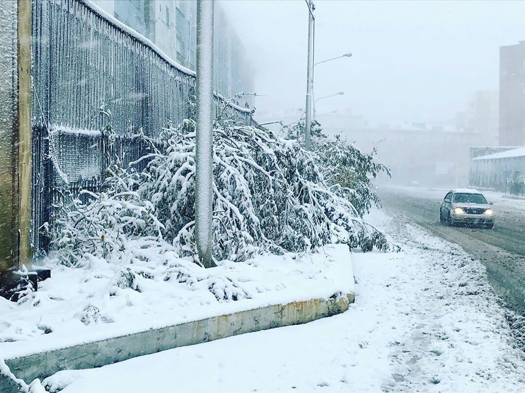 Snowy Norilsk - Russia, Norilsk, Winter, Longpost, Krasnoyarsk region