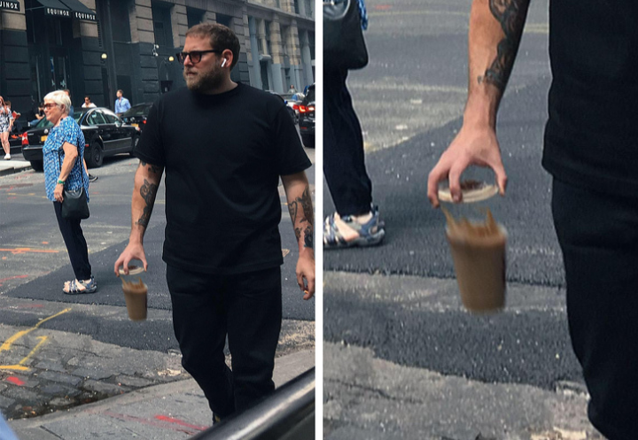 A moment before - Fail, Coffee, Jonah Hill