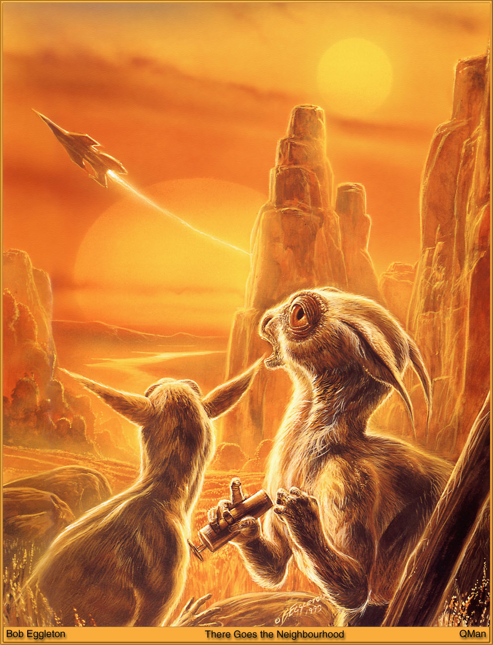 Cosmoretrofuturism - Cosmoretrofuturism, Retrofuturism, Longpost, Art, A selection, Bob Eggleton