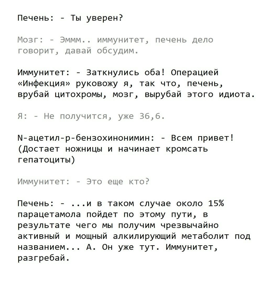 Что если бы наши органы могли общаться с нами. - Организм, Человек, Длиннопост