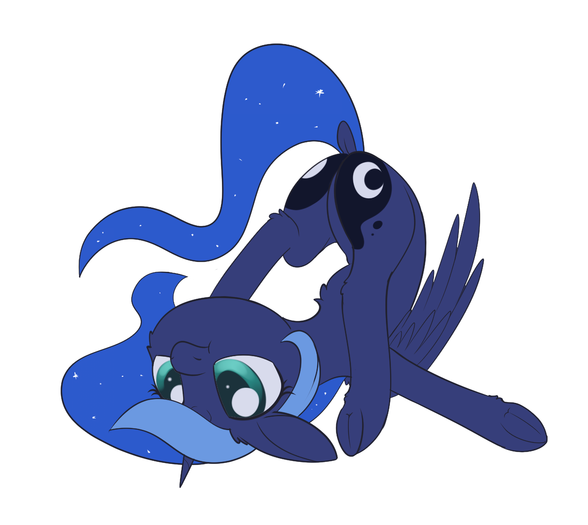 Majestic Moon Horse - My Little Pony, Princess Luna, Dusthiel