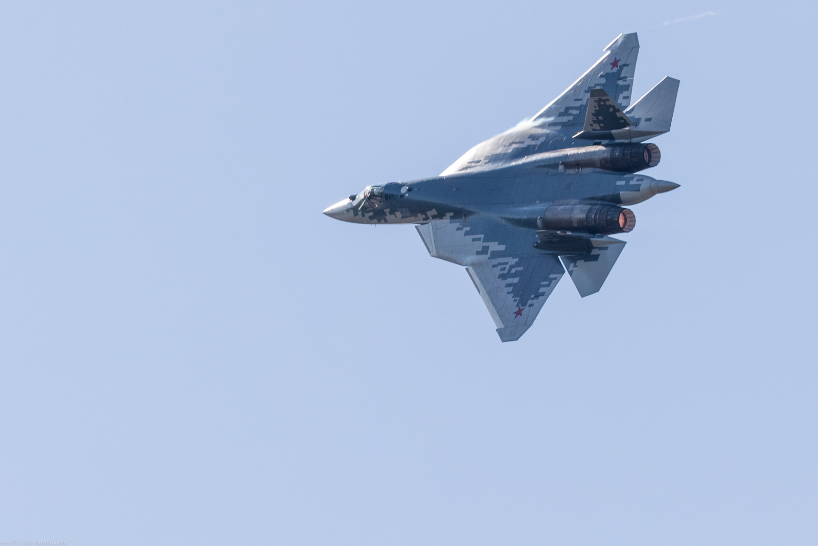 SU-57. Dry - intellectual. - Aviation of the Russian Federation, Su-57, Longpost, Aviation