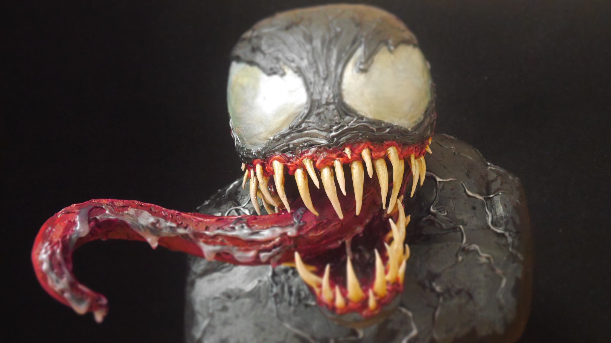 Venom, r2d2 and more from foam, and more! - My, Penoplex, Venom, Terrariumistics, R2d2, Longpost