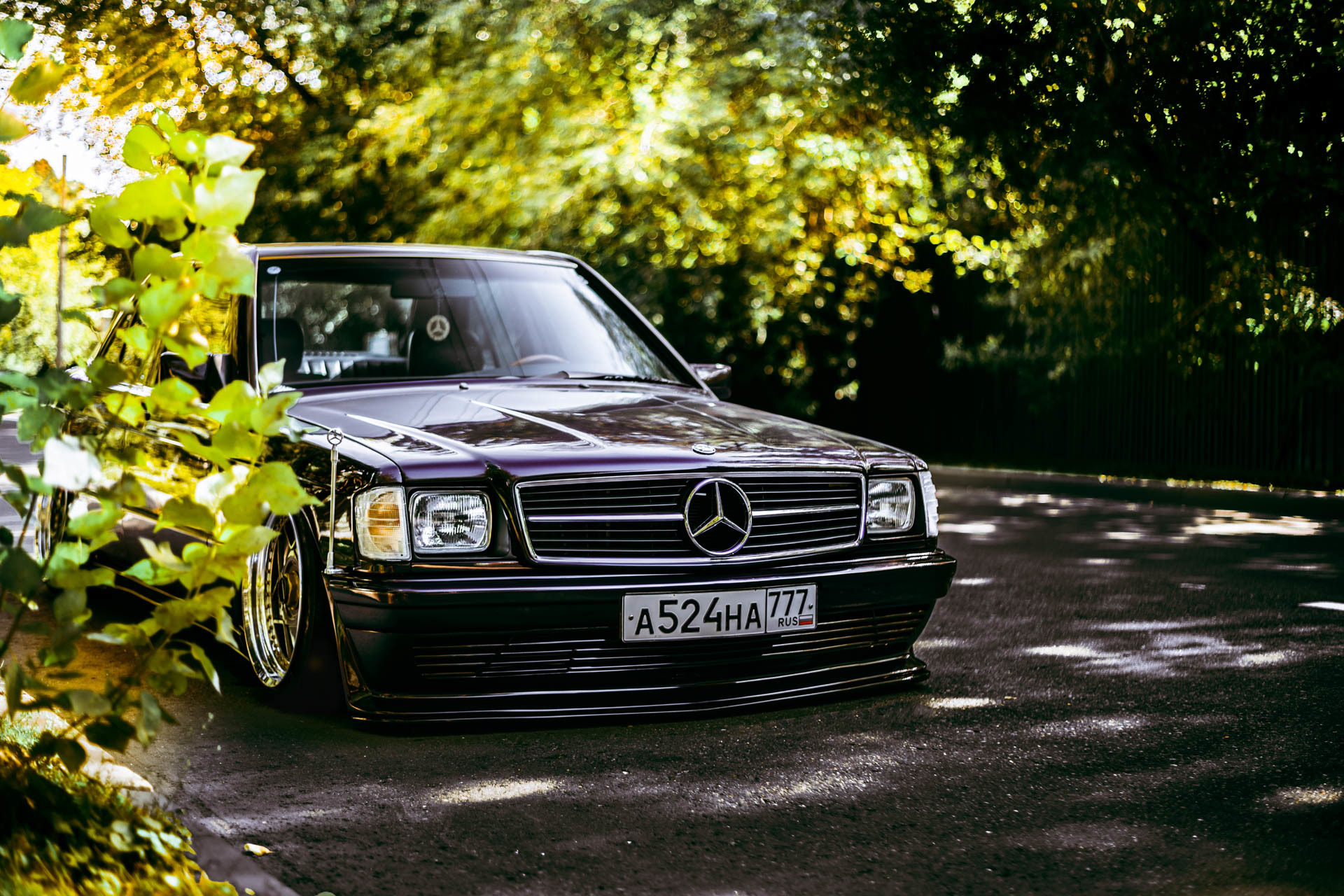 Baby-Benz: Mercedes-Benz W201 - My, Mercedes, Stance, W201, Air suspension, Longpost