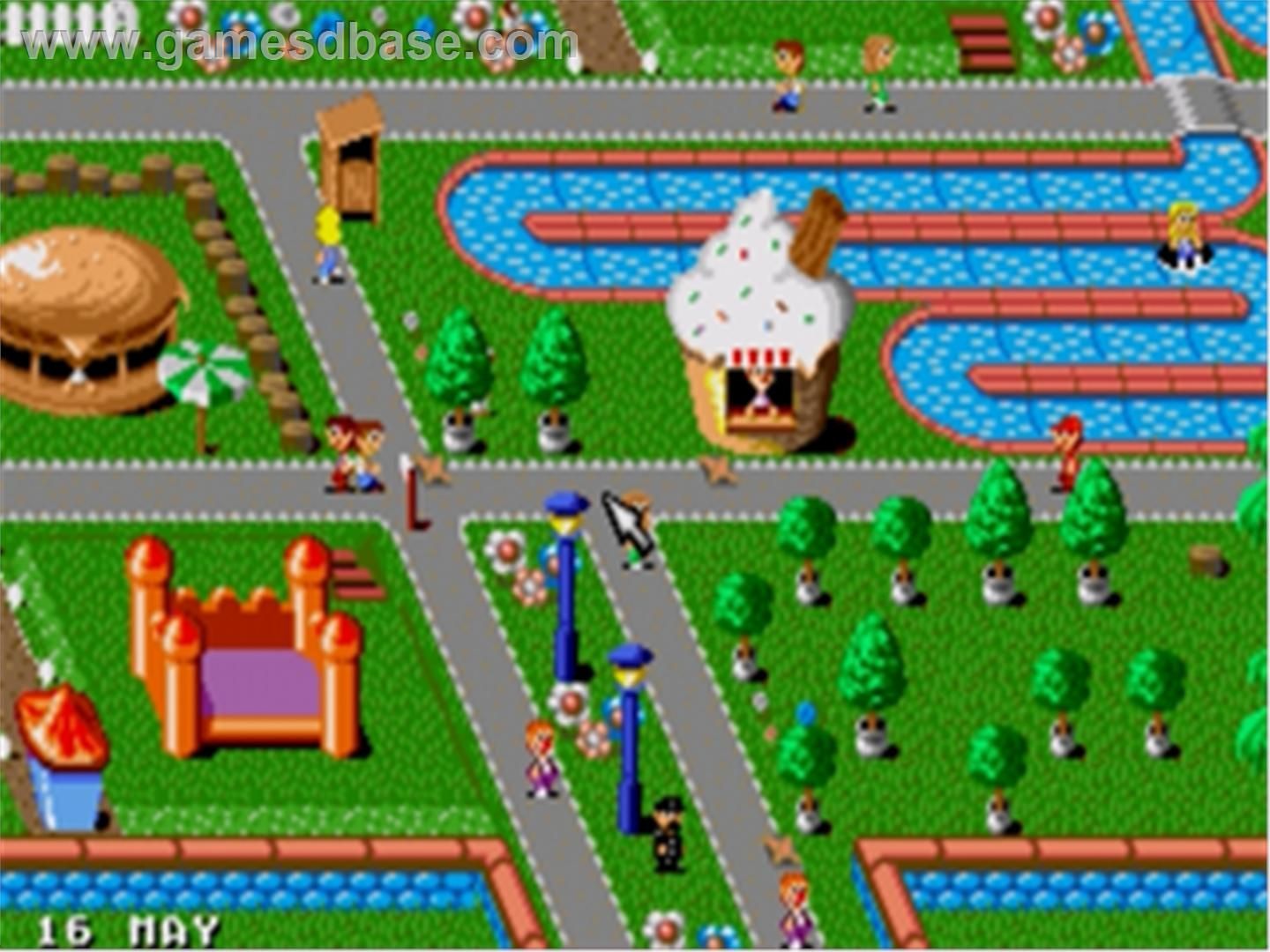 Игра парк на сеге. Theme Park Sega Genesis. Theme Park 1994. Theme Park игра 1994. Theme Park игра Денди.