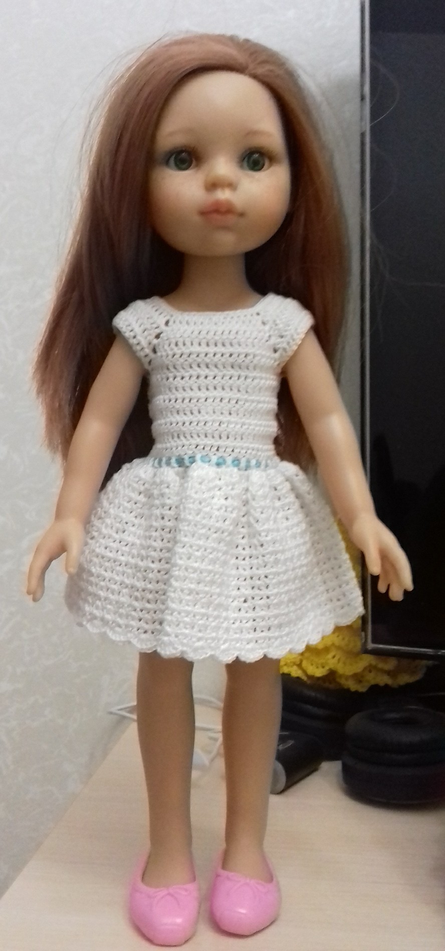 Clothes for dolls - My, Crochet, Needlework, Doll, Longpost