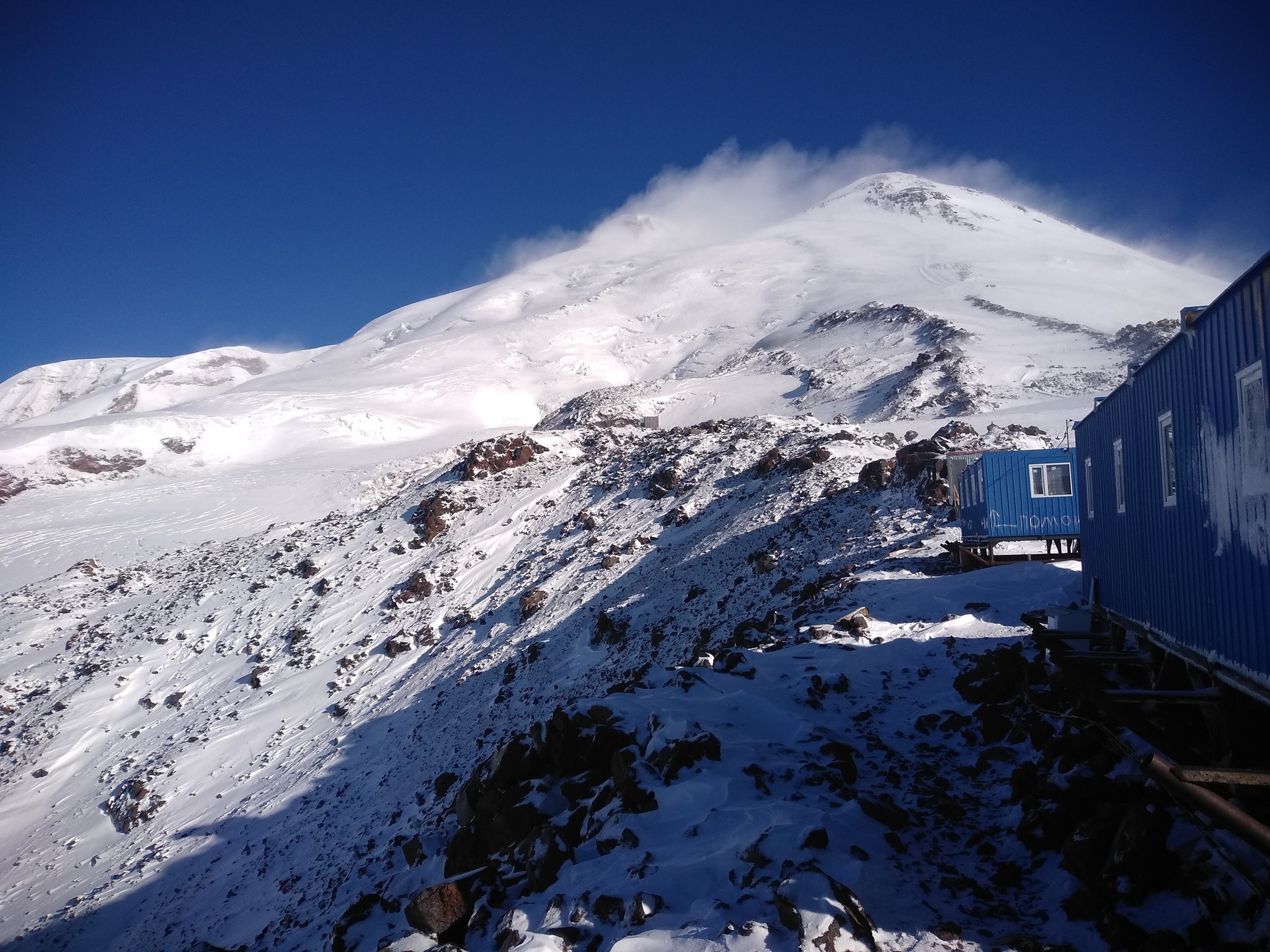 Climbing Elbrus. Team puff and endure. - Elbrus, Longpost, Its, 