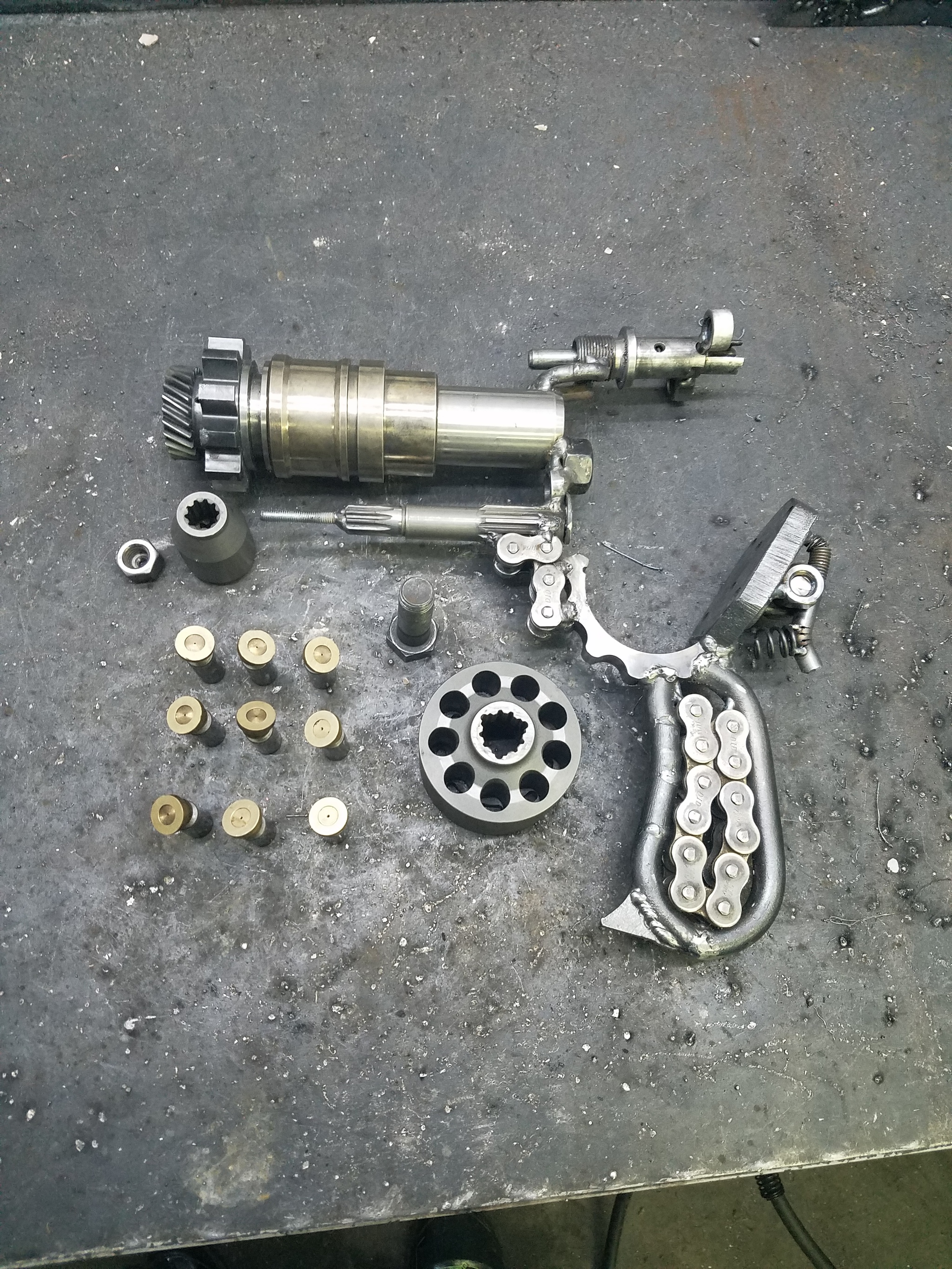 Halboy revolver - My, Revolver, Pistols, Welding, With your own hands, Needlework, Crafts, Longpost