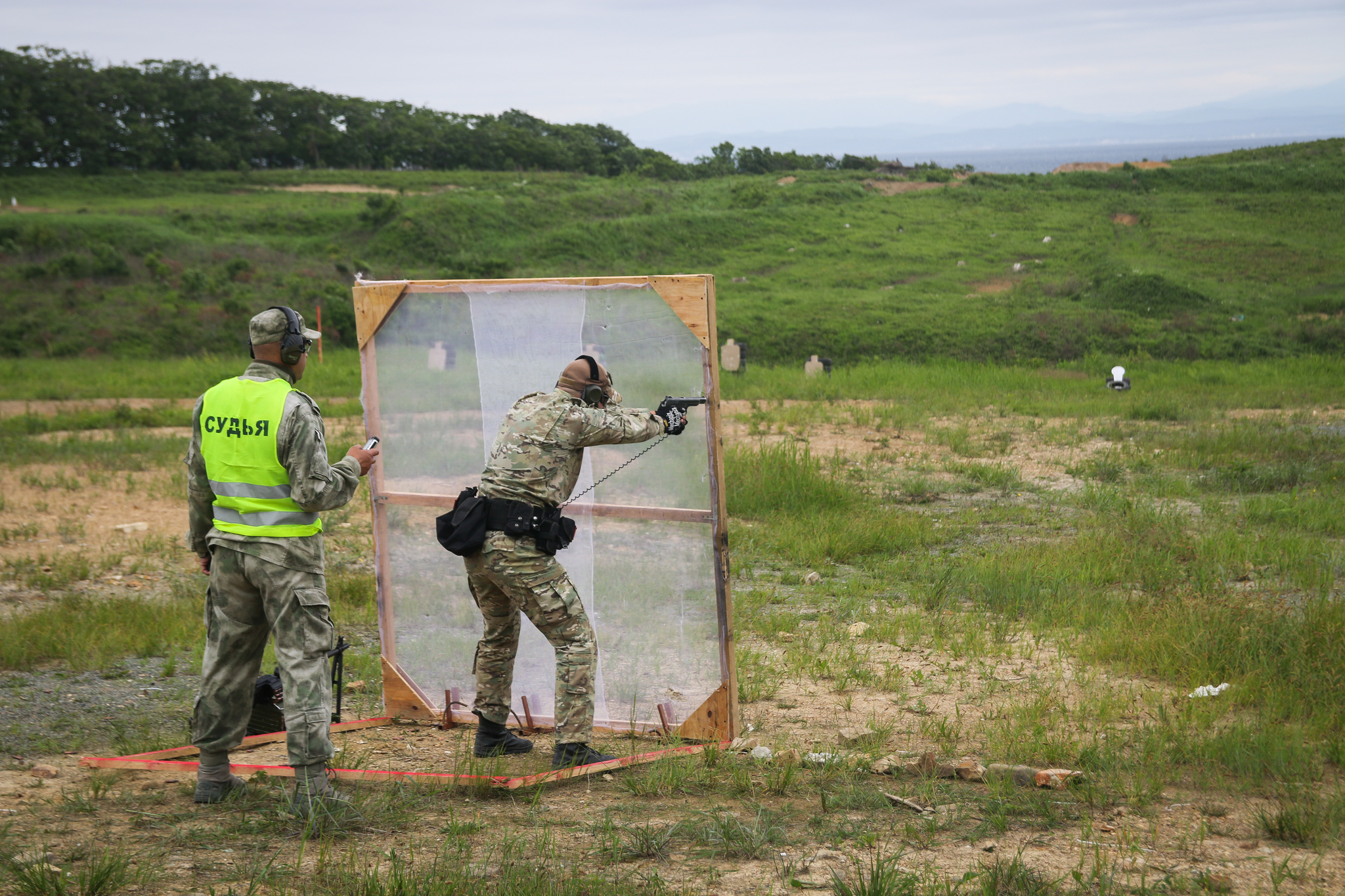 Championship in practical shooting from a machine gun. - My, Shooting, Weapon, Machine gun, Army, Pacific Fleet, Competitions, Practical shooting, Special Forces, Video, Longpost