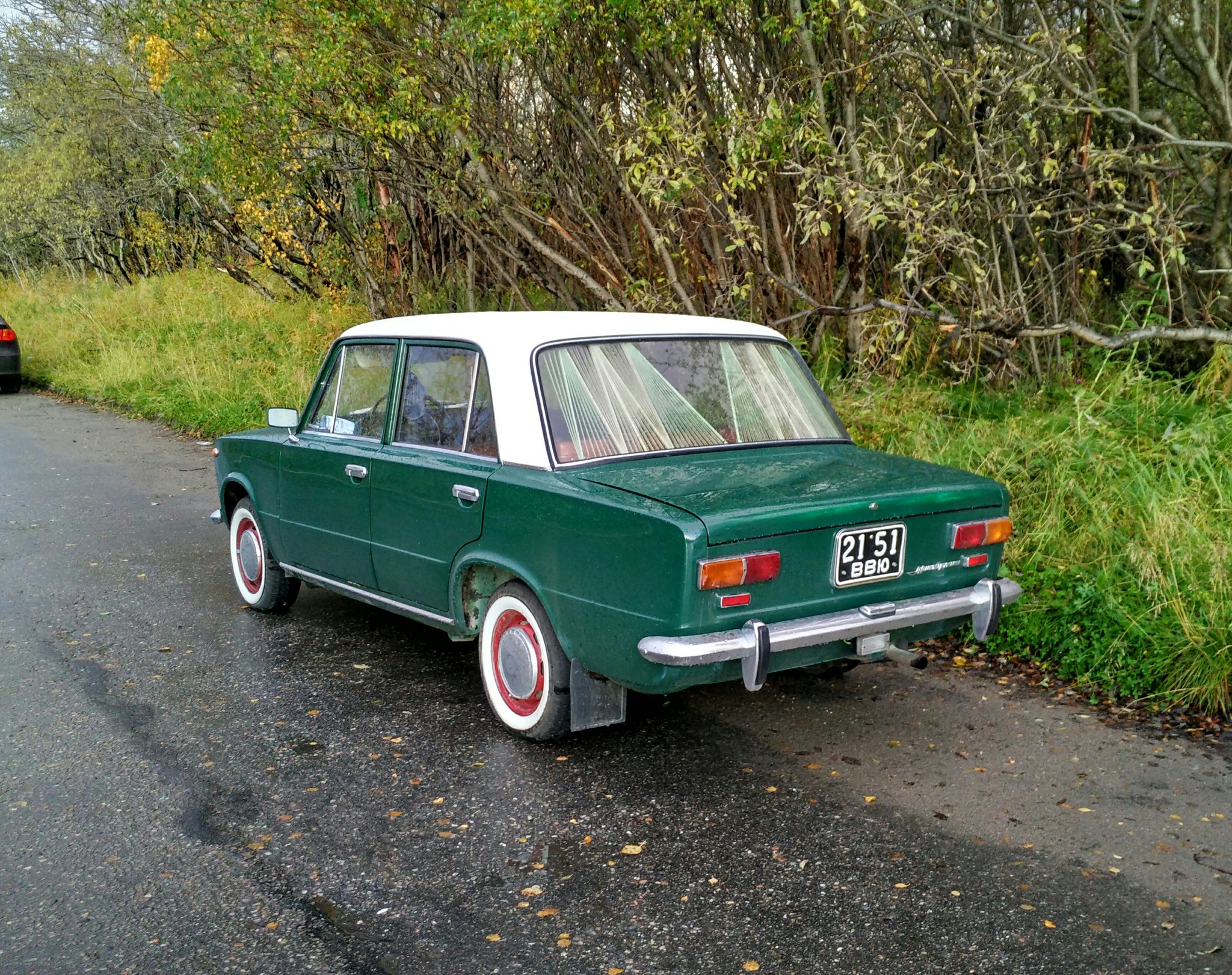 A piece of the USSR in Severomorsk - My, Penny, Car, Retro, the USSR, Severomorsk