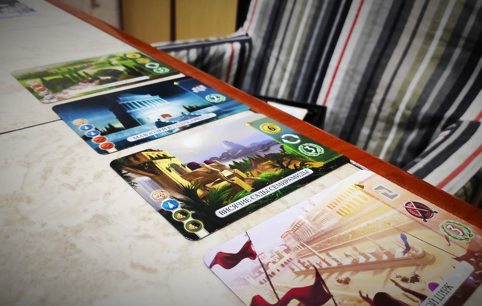 Antique confrontation. 7 Wonders: Duel + Addition Pantheon. - My, Longpost, Board Game Overview, League of Board Players, Board games, , Seven Wonders of the World
