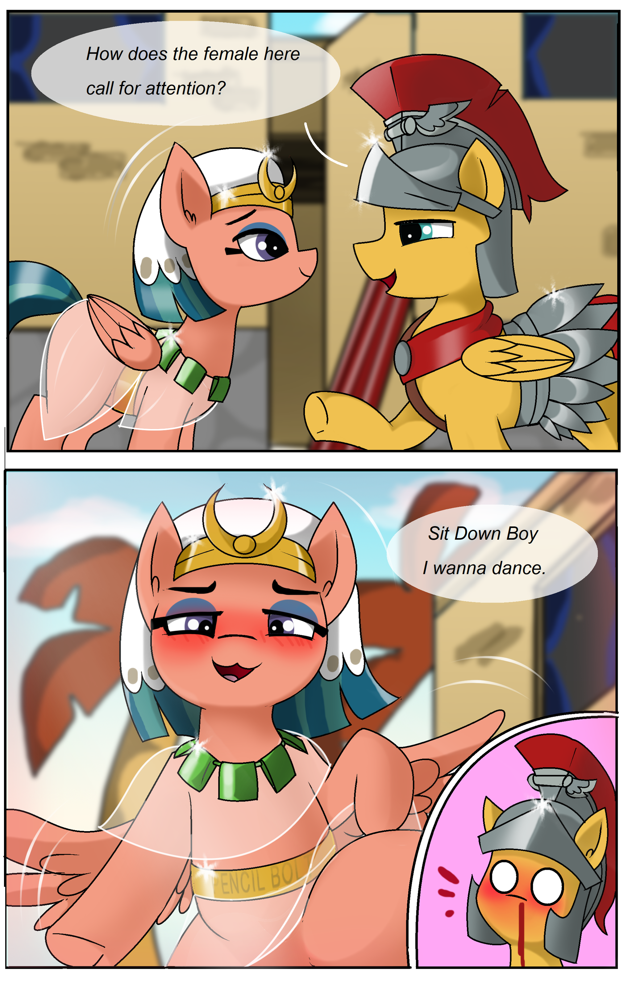 Cultural exchange - My little pony, Flash Magnus, Somnambula, Shipping