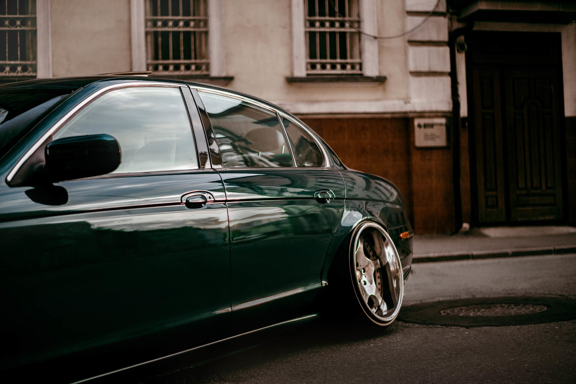 Королевский стенс: Jaguar S-Type - Моё, Bodybeat, Ягуар, Stance, Длиннопост