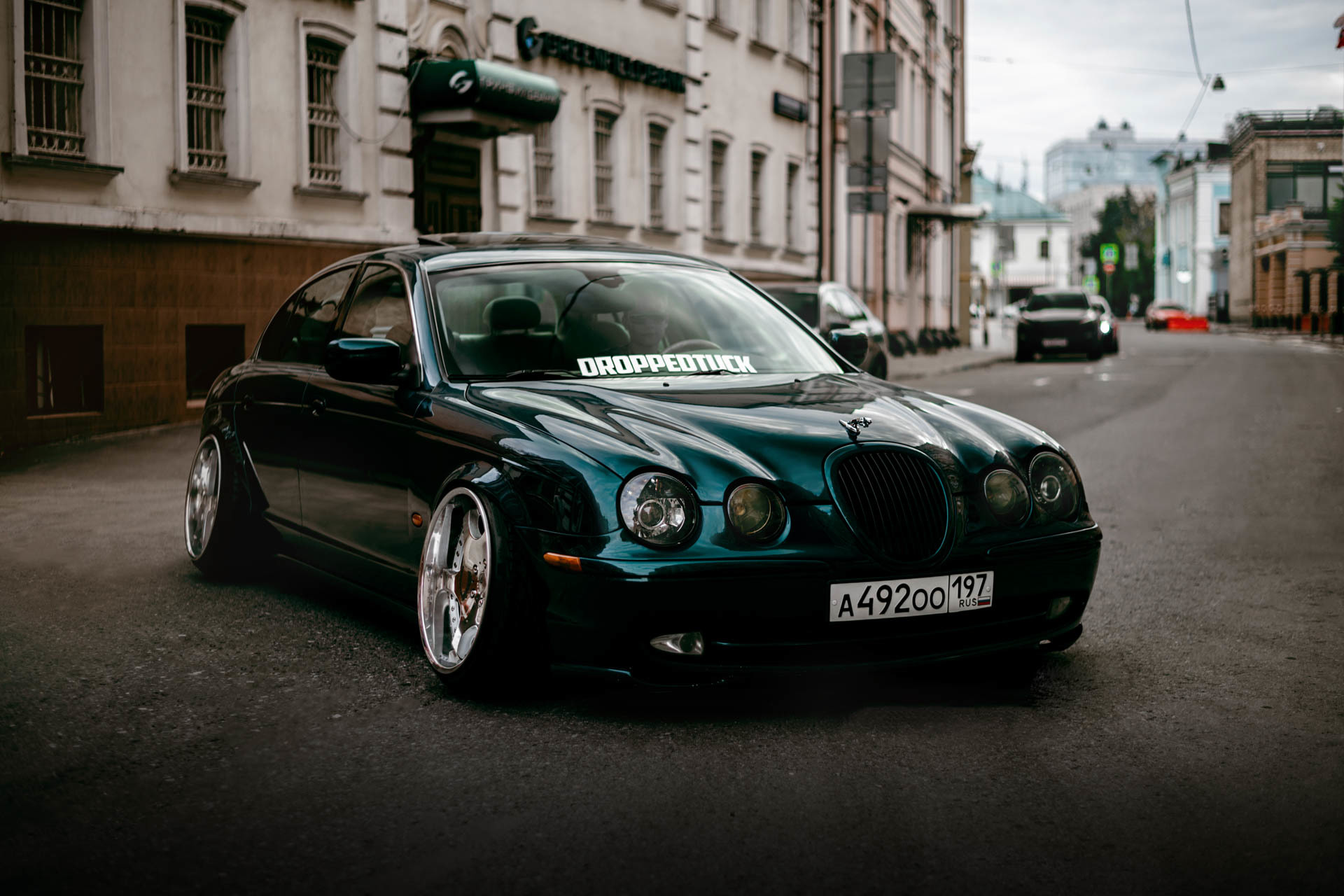 Королевский стенс: Jaguar S-Type - Моё, Bodybeat, Ягуар, Stance, Длиннопост