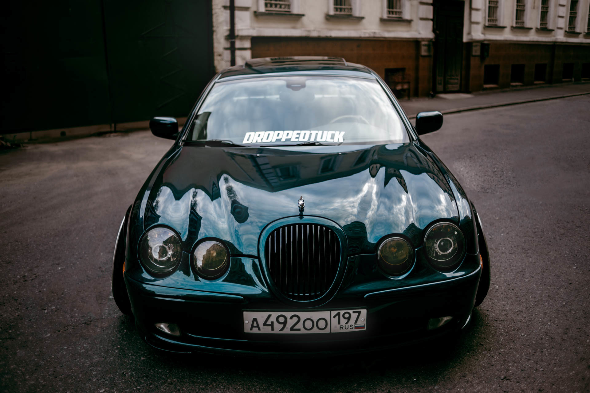 Королевский стенс: Jaguar S-Type - Моё, Bodybeat, Ягуар, Stance, Длиннопост