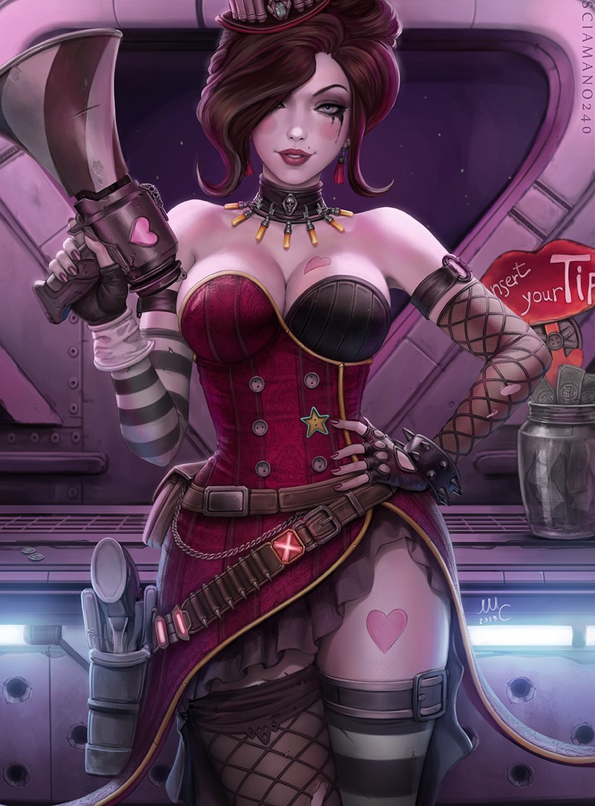 Game Art - Арт, Компьютерные игры, Borderlands, Moxxi, Borderlands 3, Sciamano240, Безумная Мокси