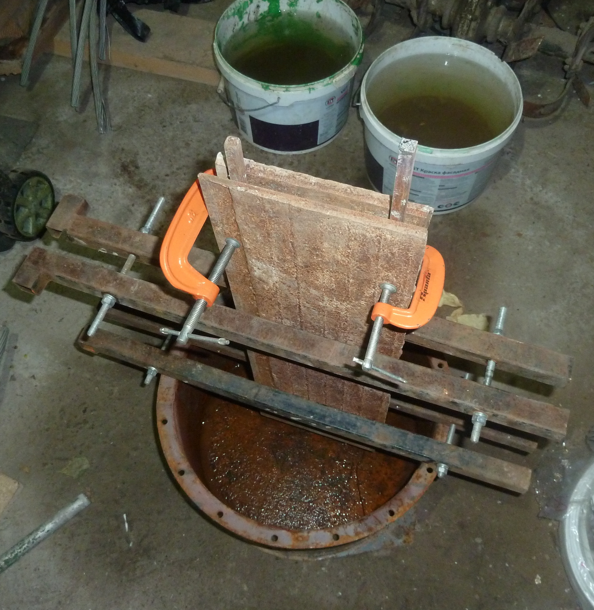 My first rusty bucket smelter - My, Aluminium smelting, Muffle furnace, Video, Longpost