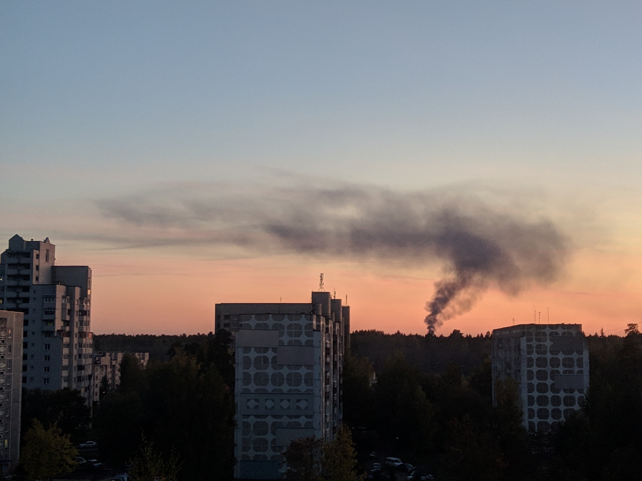 Harmful emissions on the city of Novopolotsk Belarus - My, Ejection, Pollution, Ecology