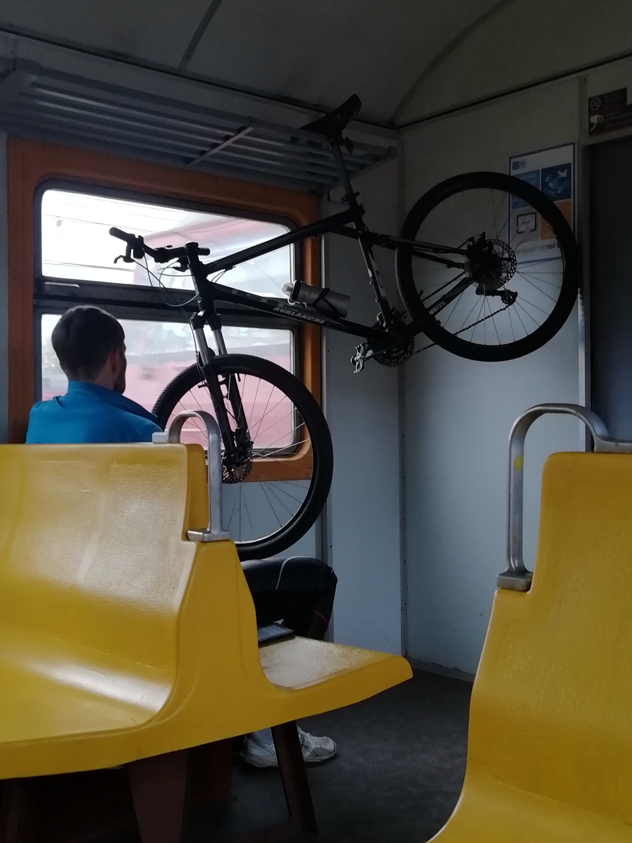 Why not? - My, Convenience, Cyclist, Train, A bike, Shipping