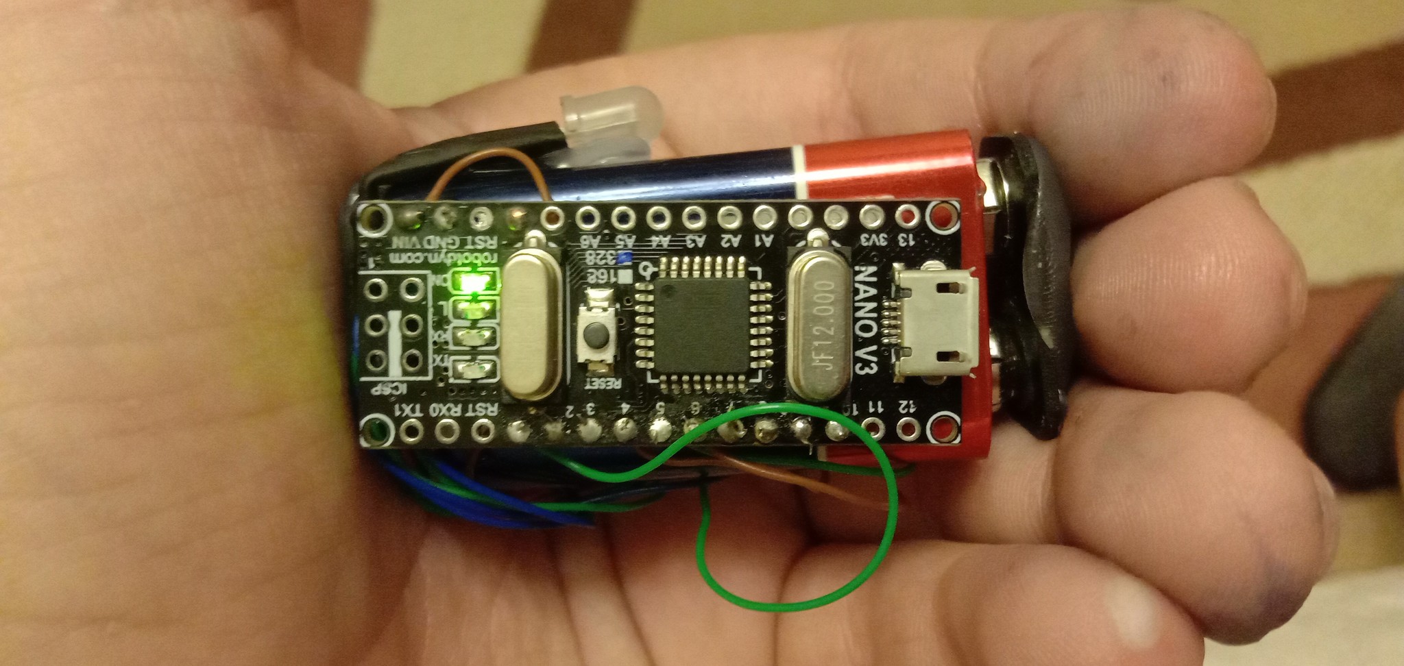 My first project - My, Homemade, Arduino, Video