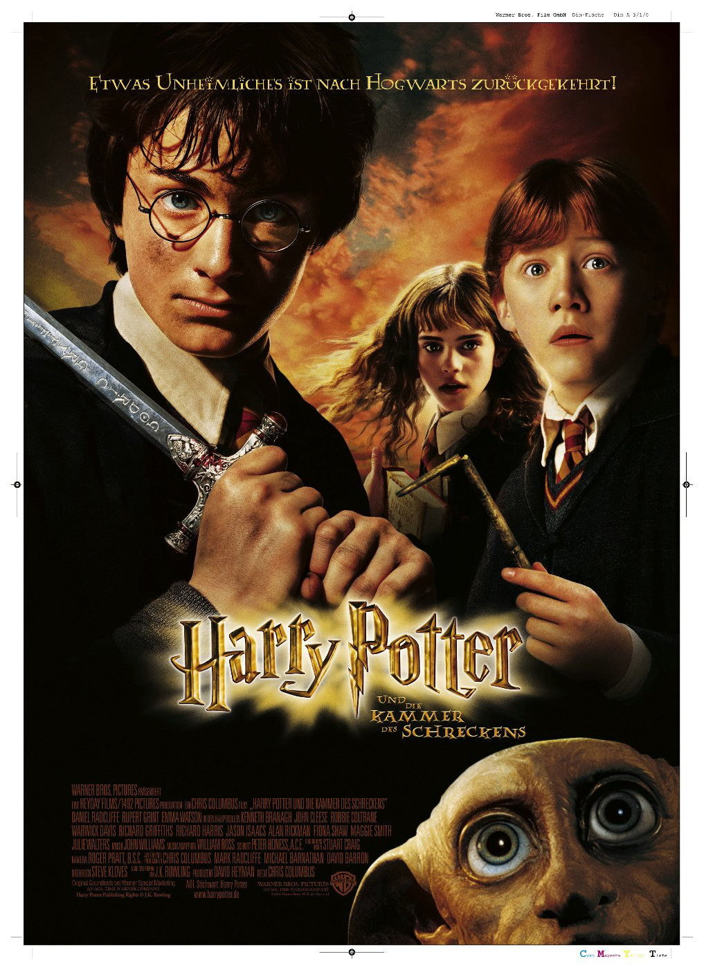 Alternative official posters for the first Harry Potter films - Harry Potter, Poster, Movies, Longpost