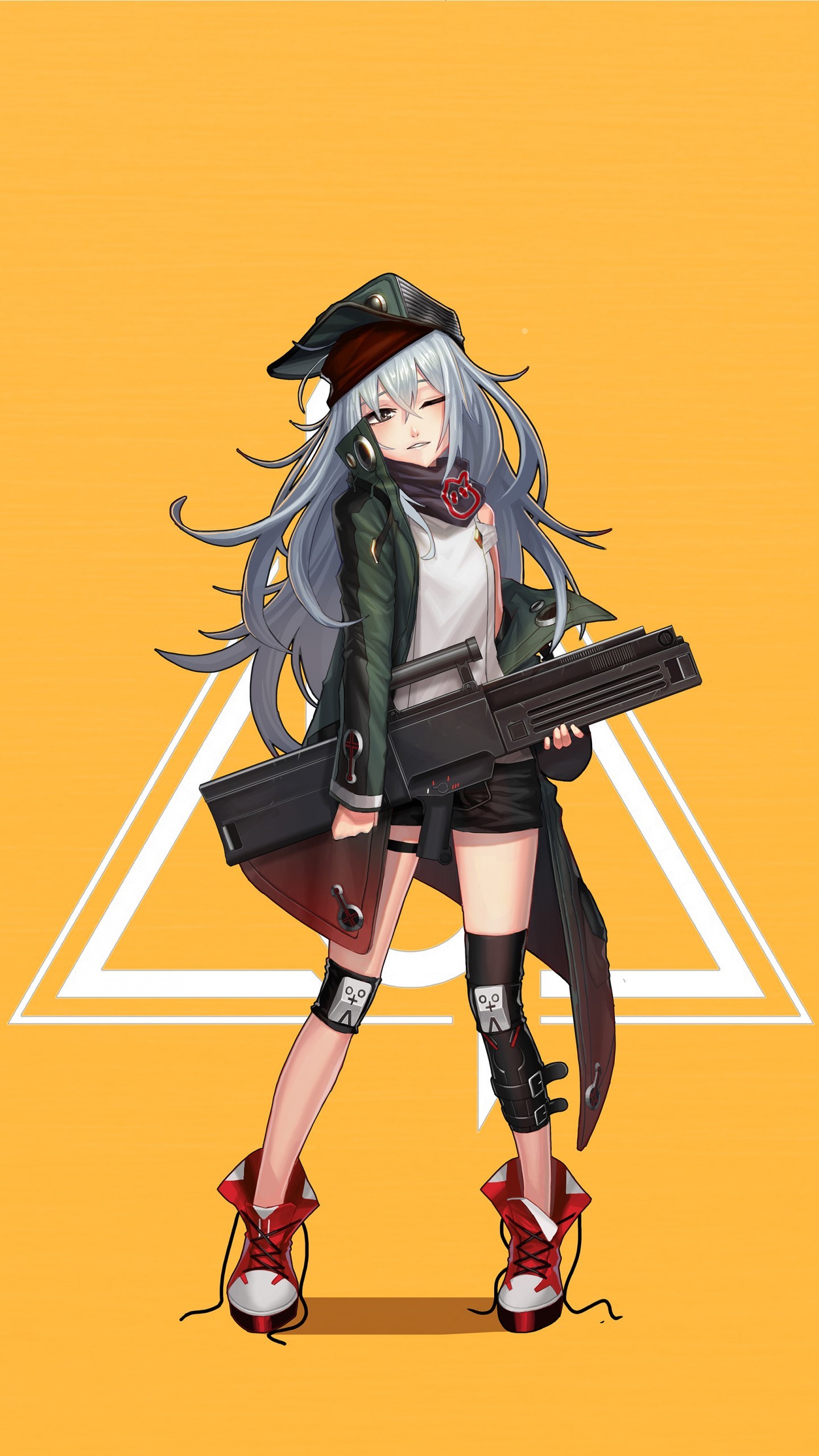 HK G11 - Аниме, Anime Art, Арт, Girls Frontline, G11, Подборка, Длиннопост