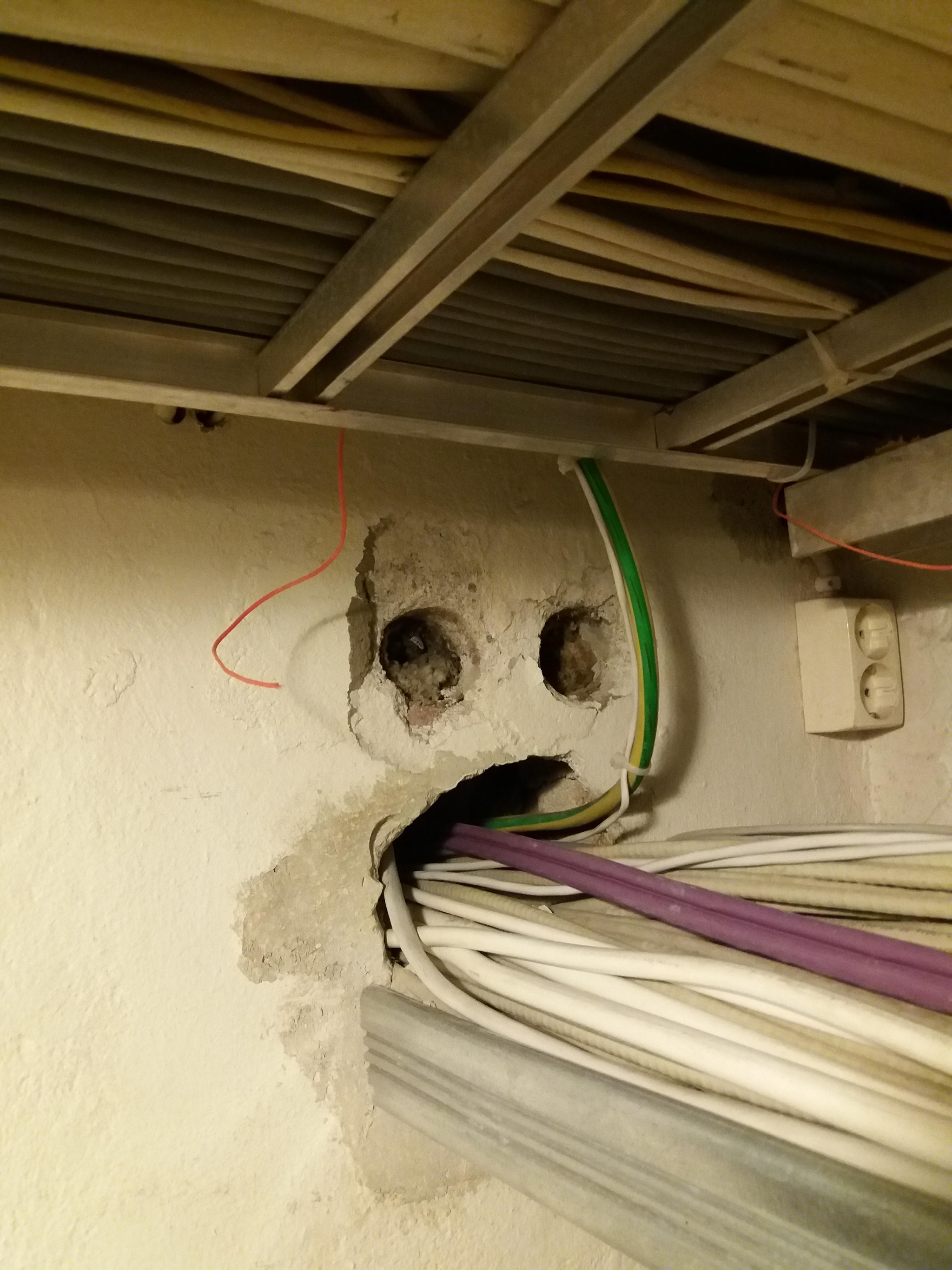 How did I get tired of all this - Repair, Electrician, Pareidolia, From the network